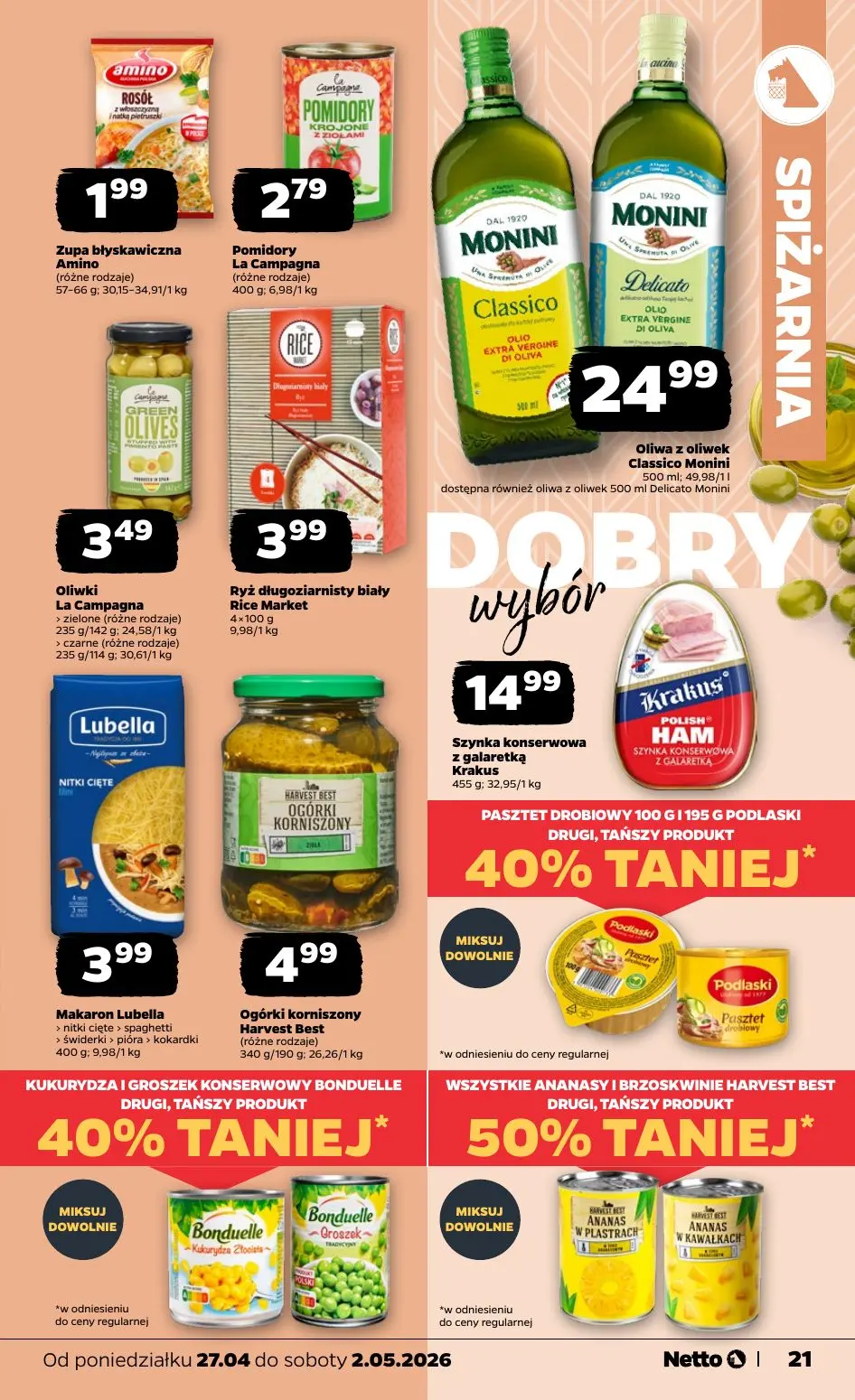 gazetka promocyjna NETTO Gazetka spożywcza - Strona 21