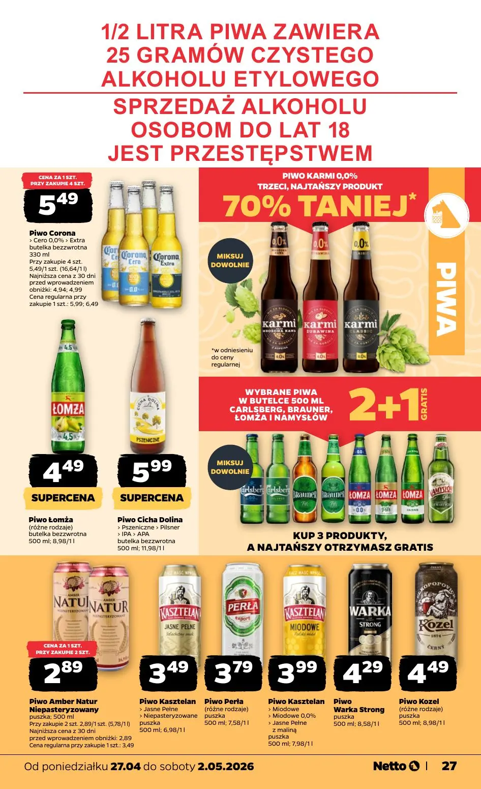 gazetka promocyjna NETTO Gazetka spożywcza - Strona 27