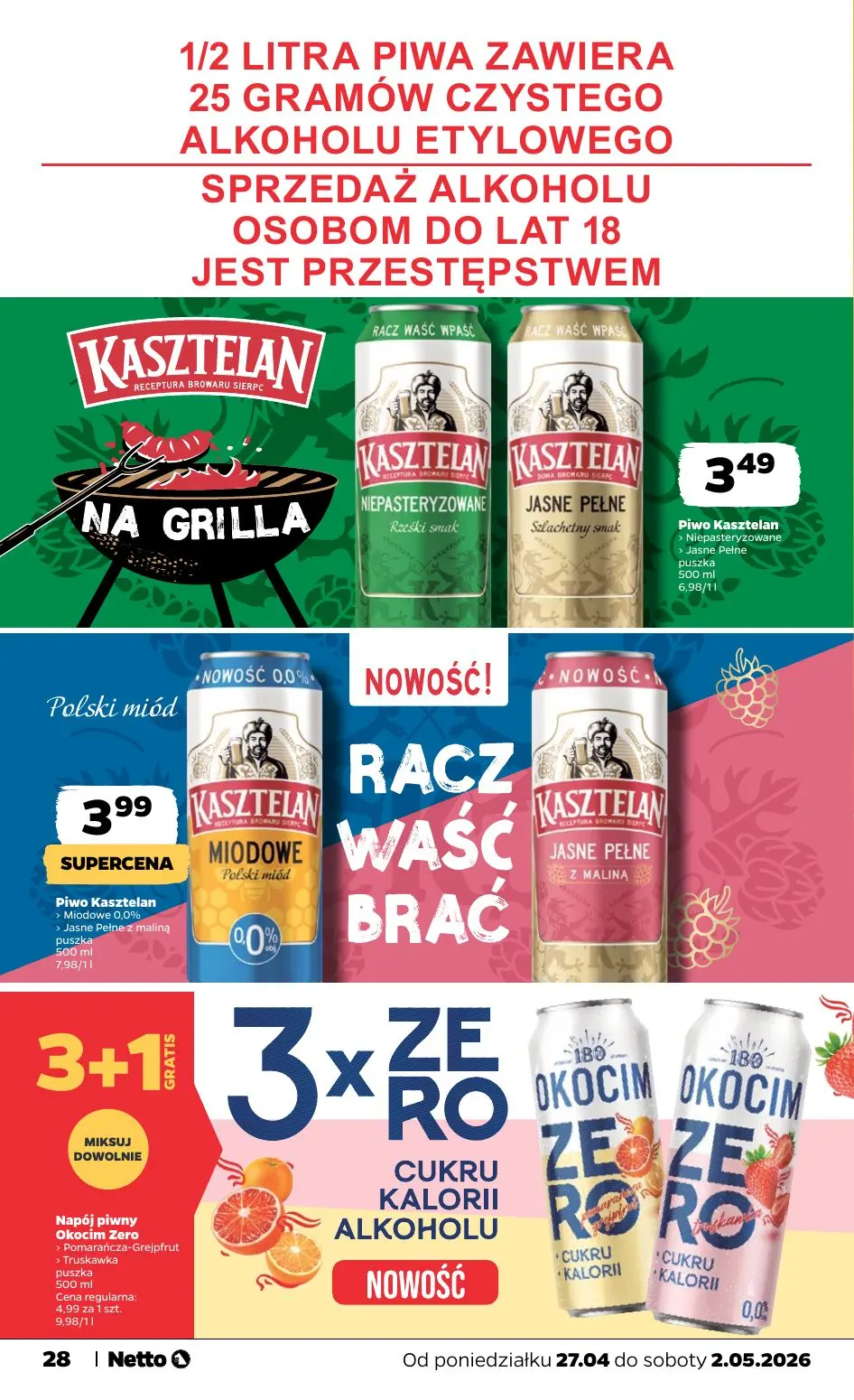 gazetka promocyjna NETTO Gazetka spożywcza - Strona 28