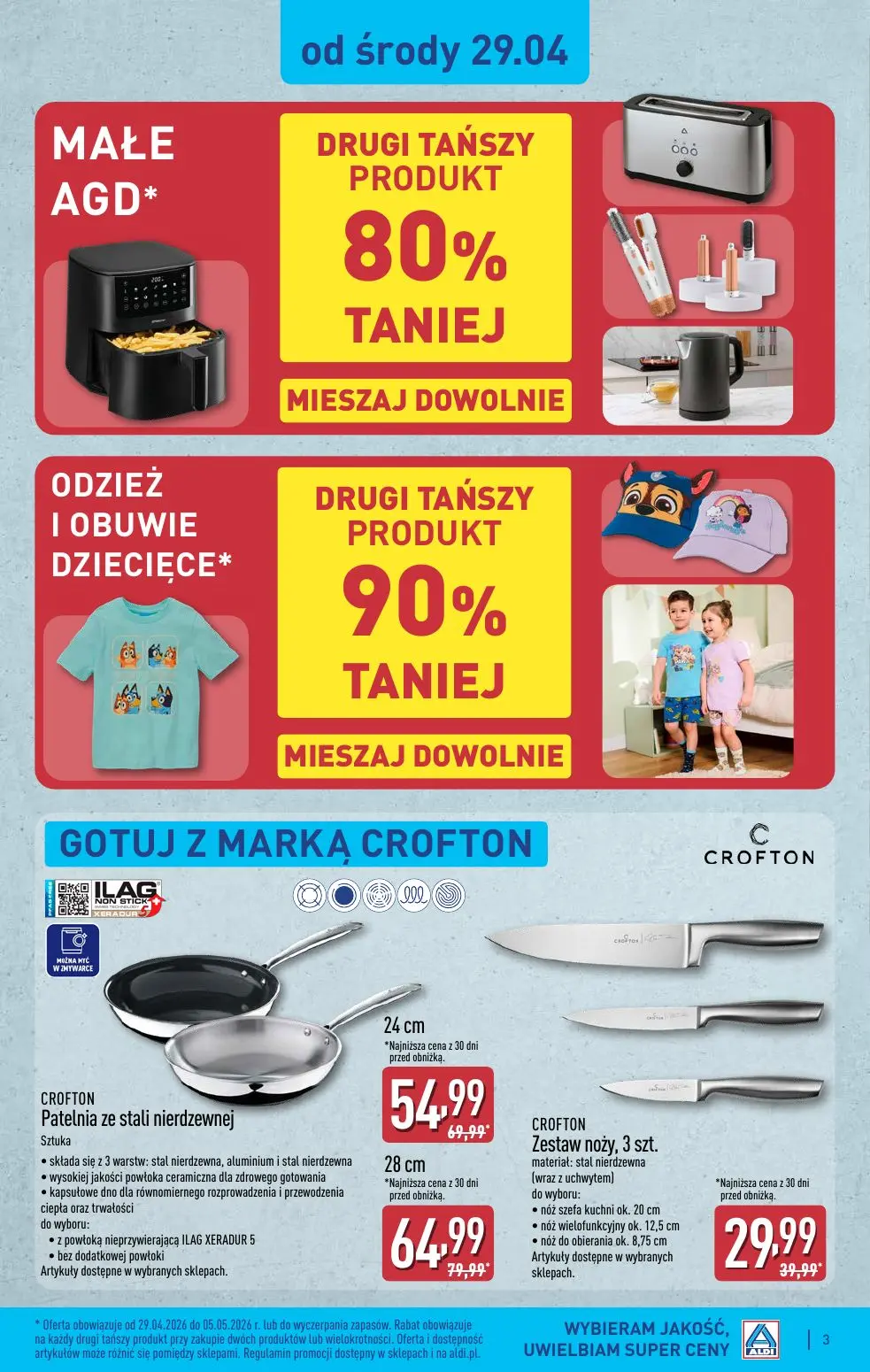 gazetka promocyjna ALDI Oferta od 29.04 - Strona 3