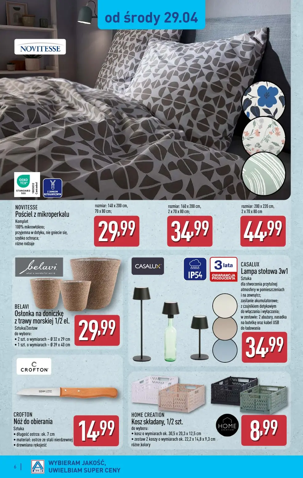 gazetka promocyjna ALDI Oferta od 29.04 - Strona 6