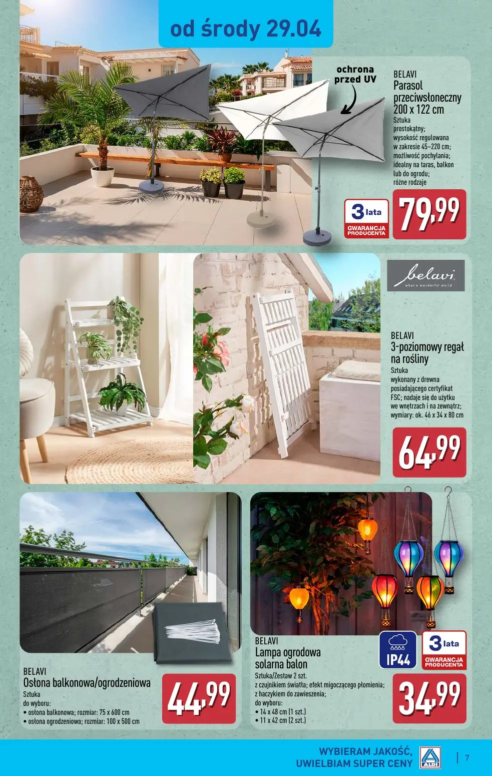 gazetka promocyjna ALDI Oferta od 29.04 - Strona 7