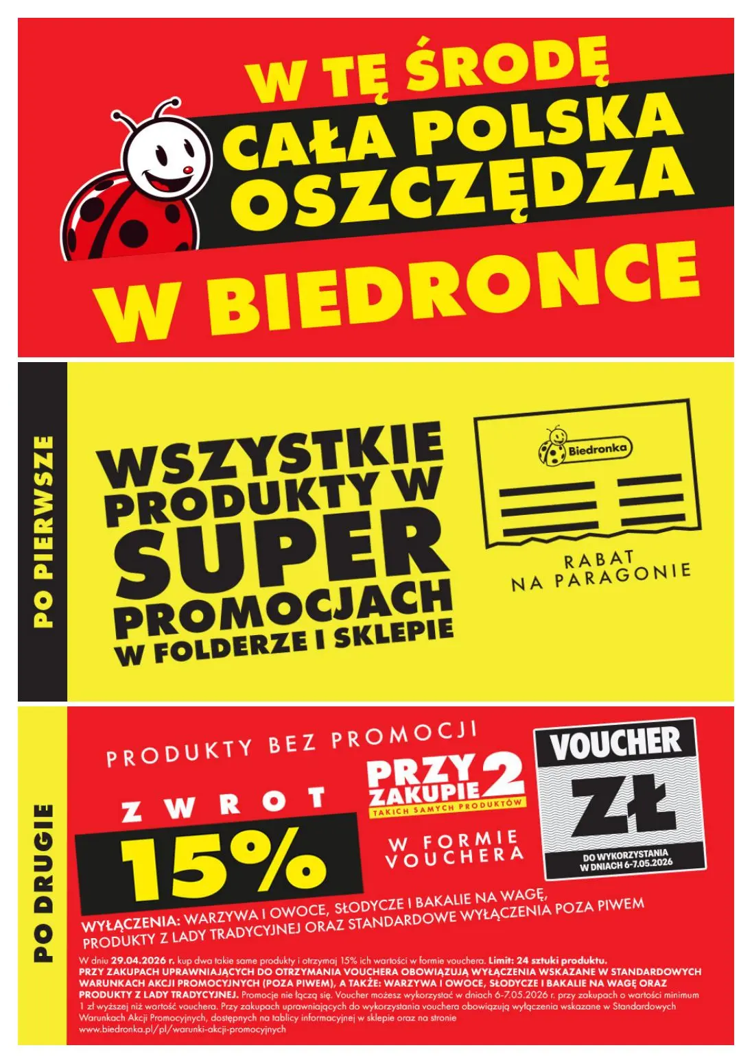 gazetka promocyjna Biedronka Biedronkowe oszczędności - Strona 3
