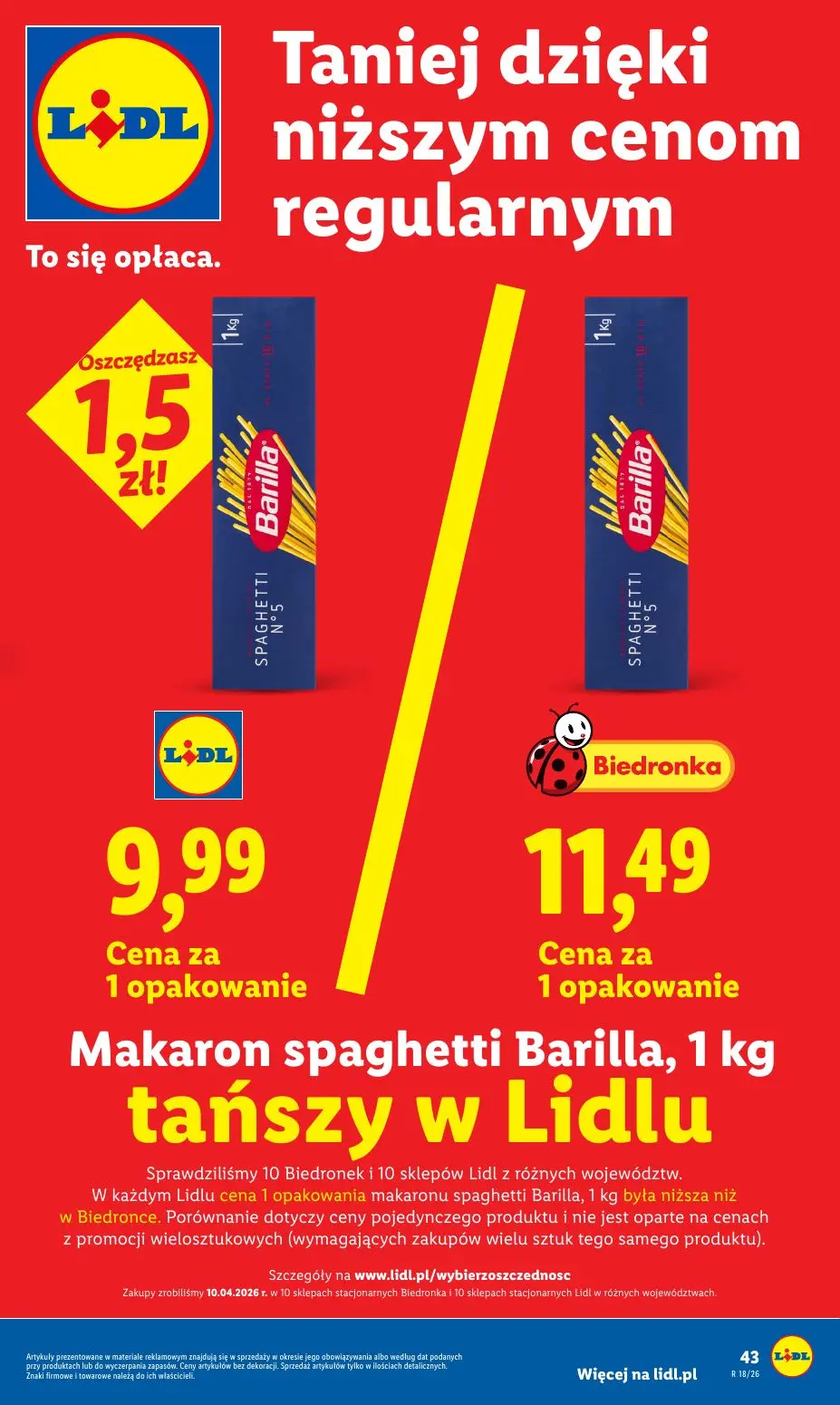 gazetka promocyjna LIDL Od środy - Strona 43
