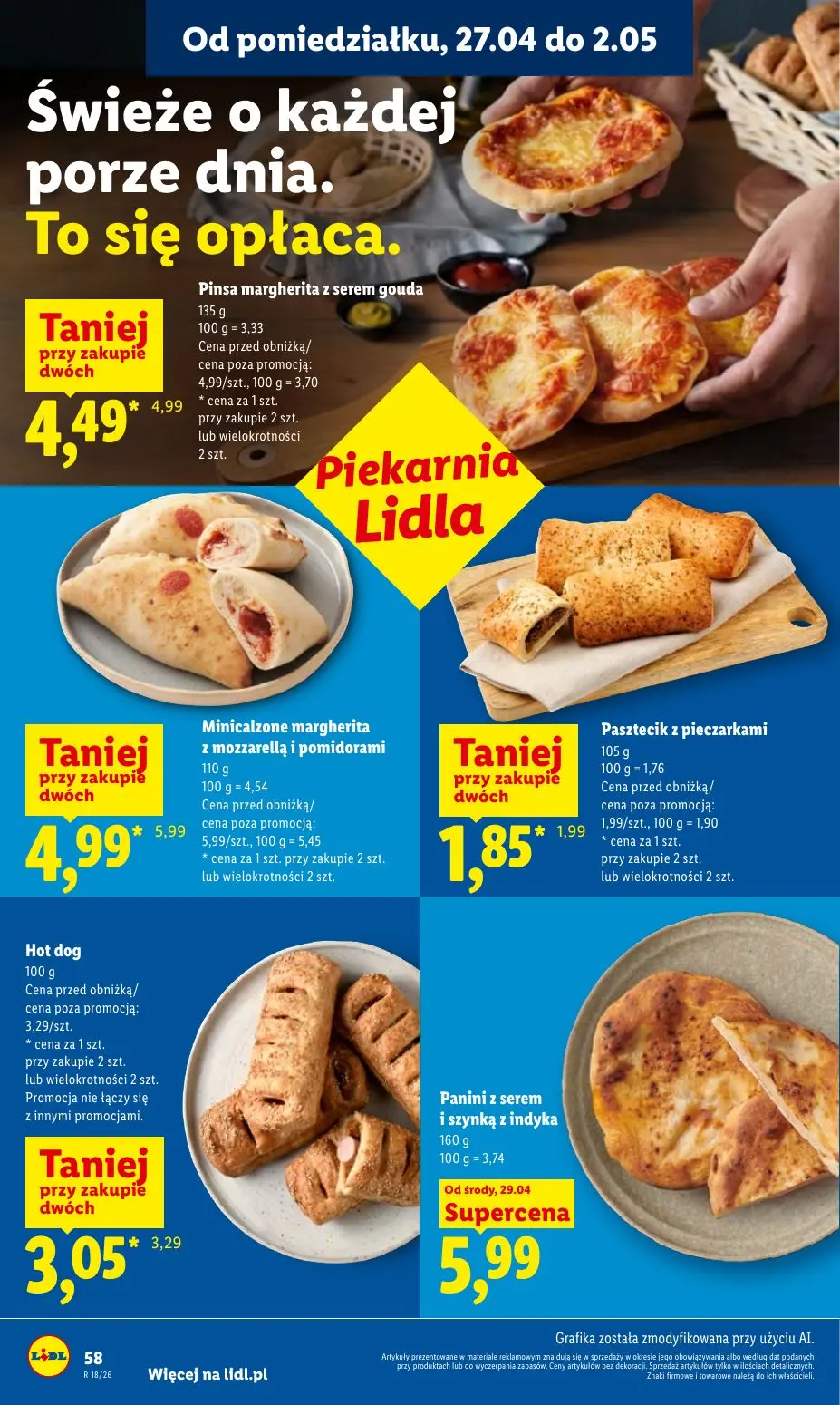 gazetka promocyjna LIDL Od środy - Strona 58