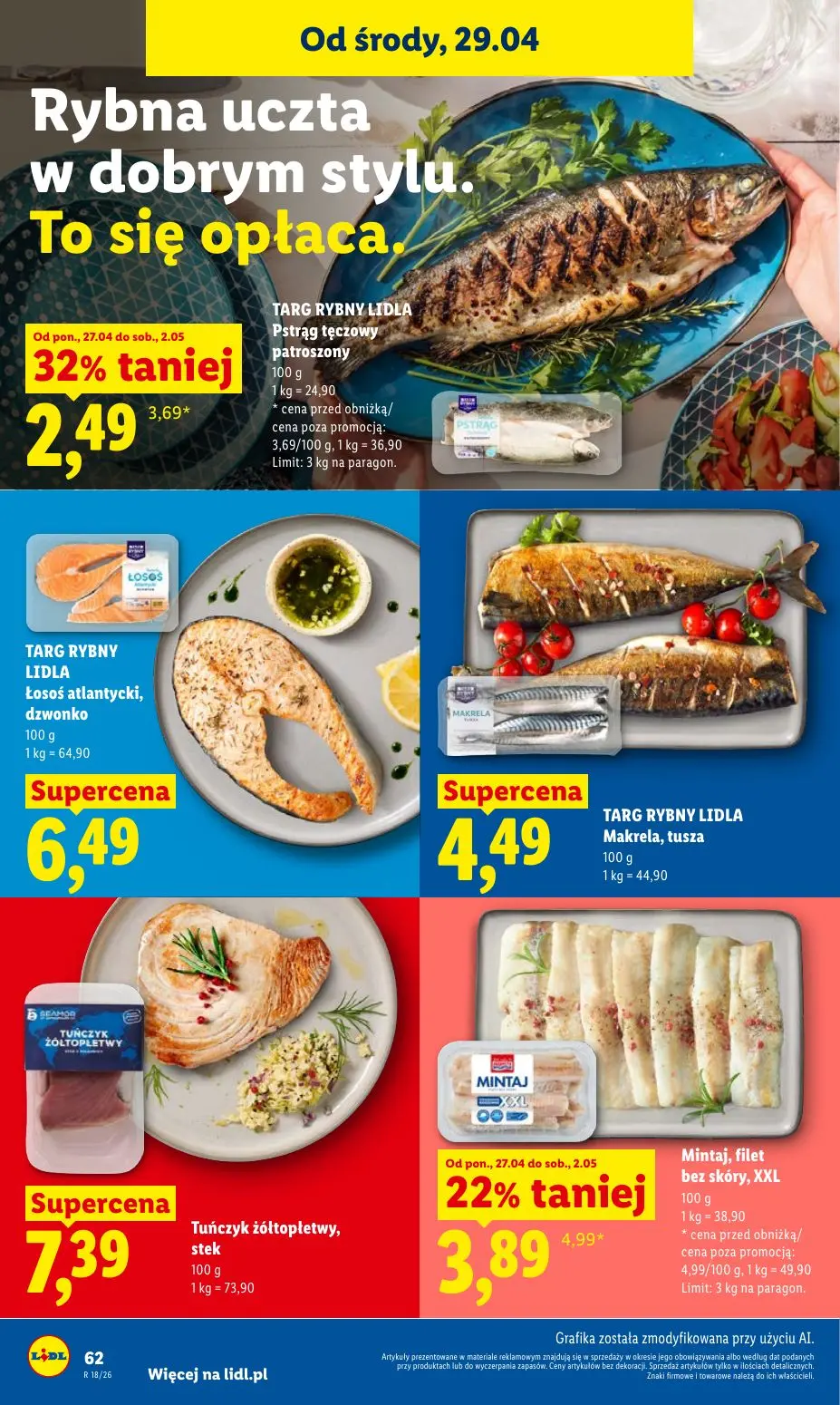 gazetka promocyjna LIDL Od środy - Strona 62