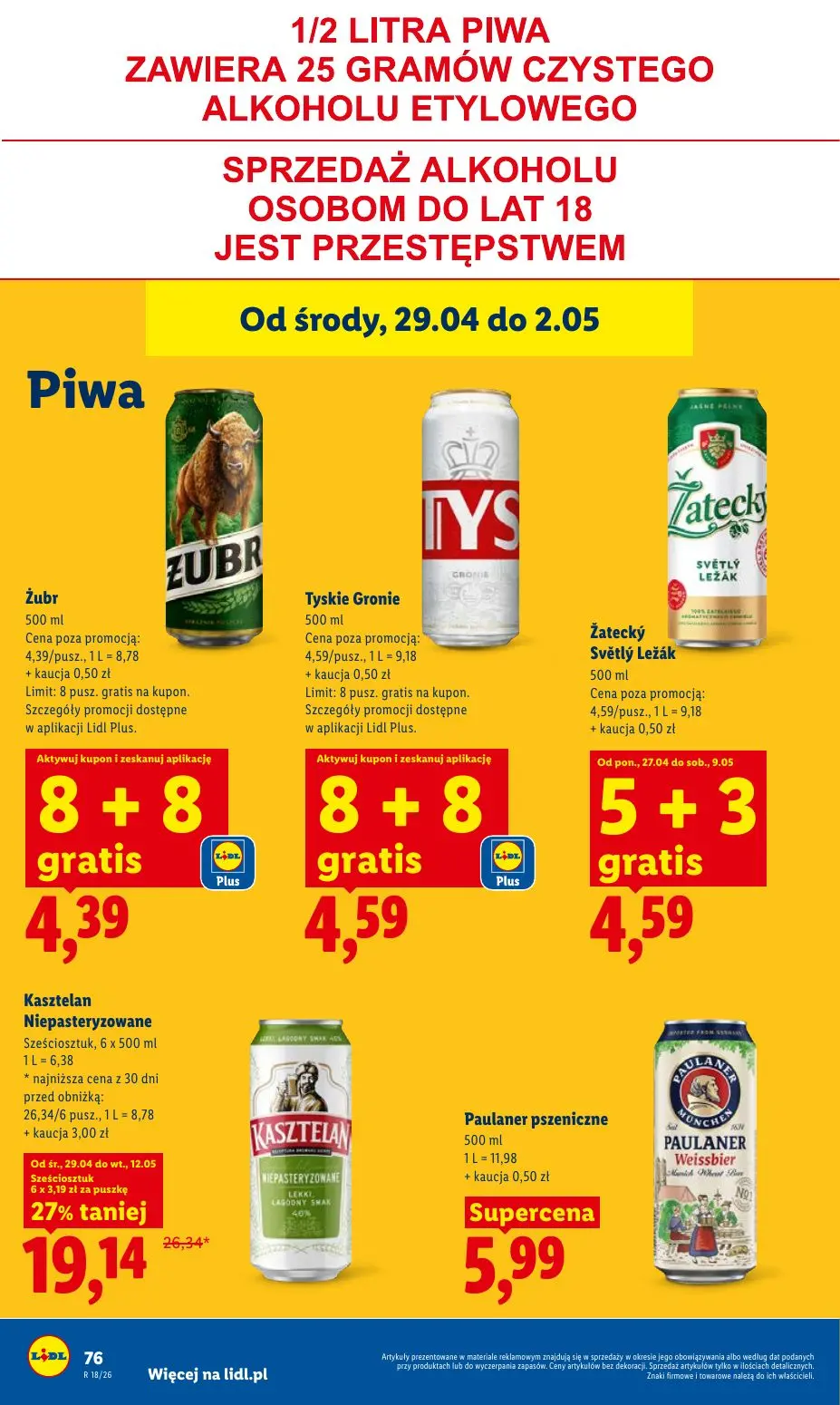 gazetka promocyjna LIDL Od środy - Strona 78