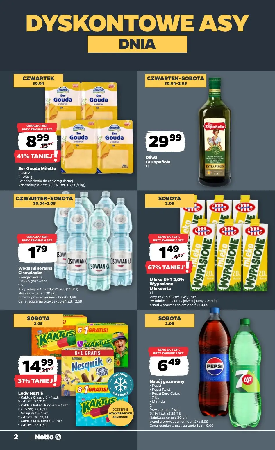 gazetka promocyjna NETTO Gazetka spożywcza - Strona 2