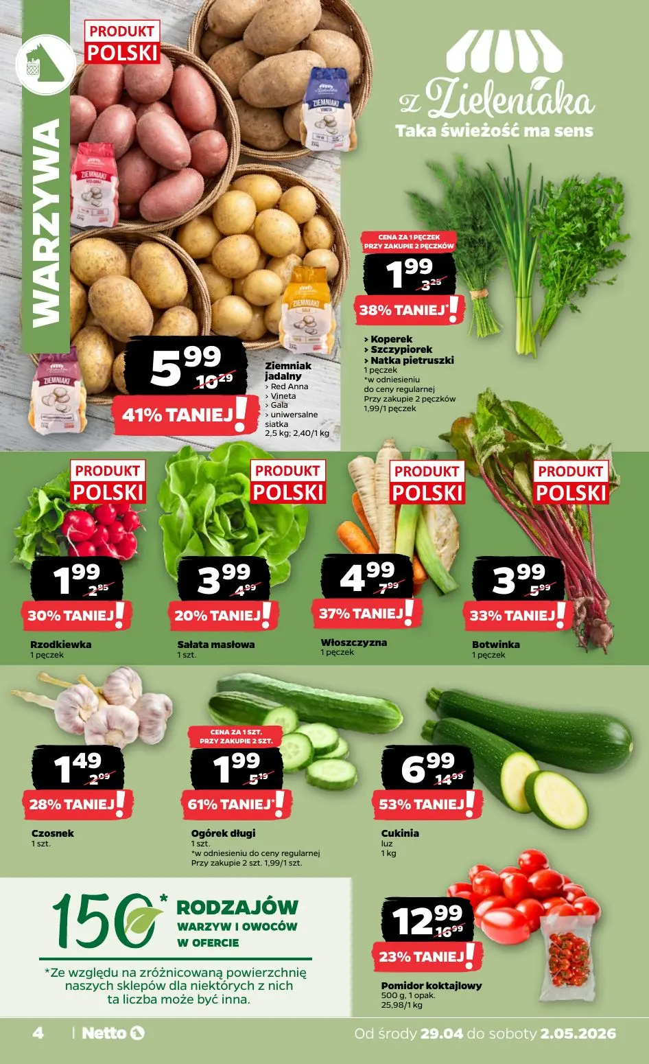gazetka promocyjna NETTO Gazetka spożywcza - Strona 4