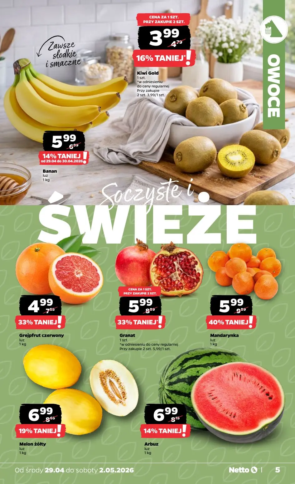 gazetka promocyjna NETTO Gazetka spożywcza - Strona 5