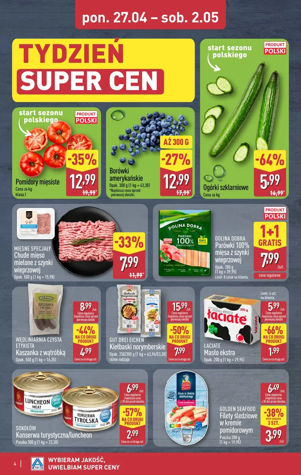 gazetka promocyjna ALDI Oferta na WEEKEND już od czwartku - Strona 4