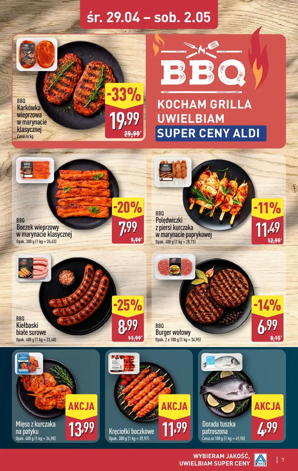 gazetka promocyjna ALDI Oferta na WEEKEND już od czwartku - Strona 7