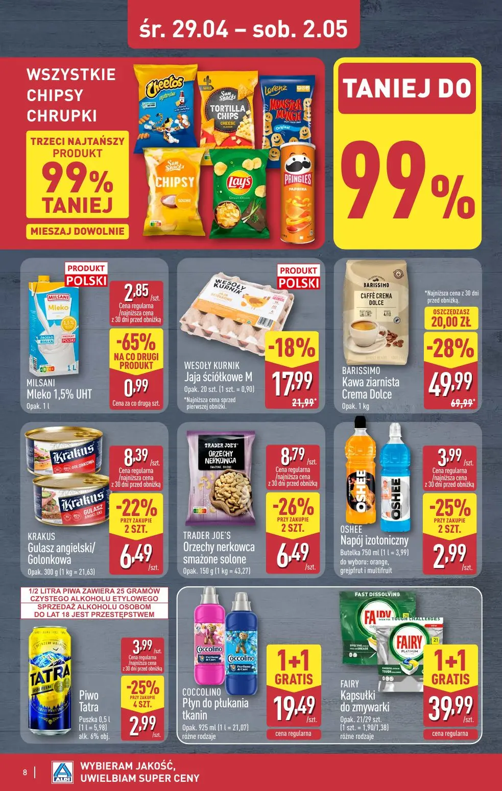 gazetka promocyjna ALDI Oferta na WEEKEND już od czwartku - Strona 8