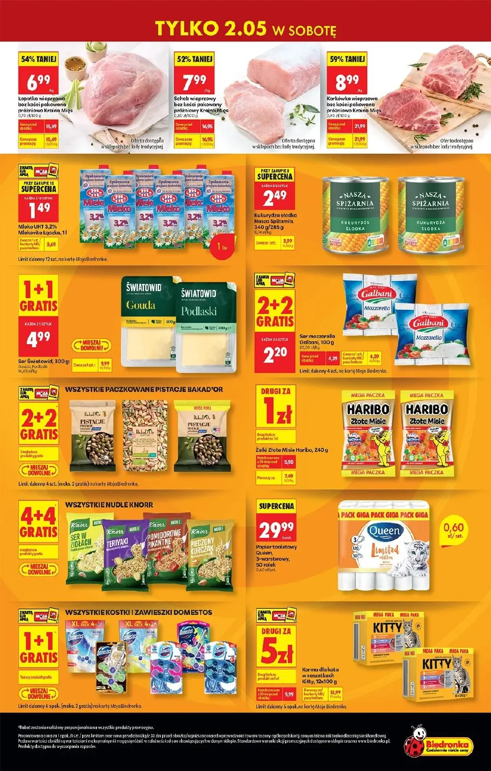 gazetka promocyjna Biedronka Najtańsza sobota - Strona 2
