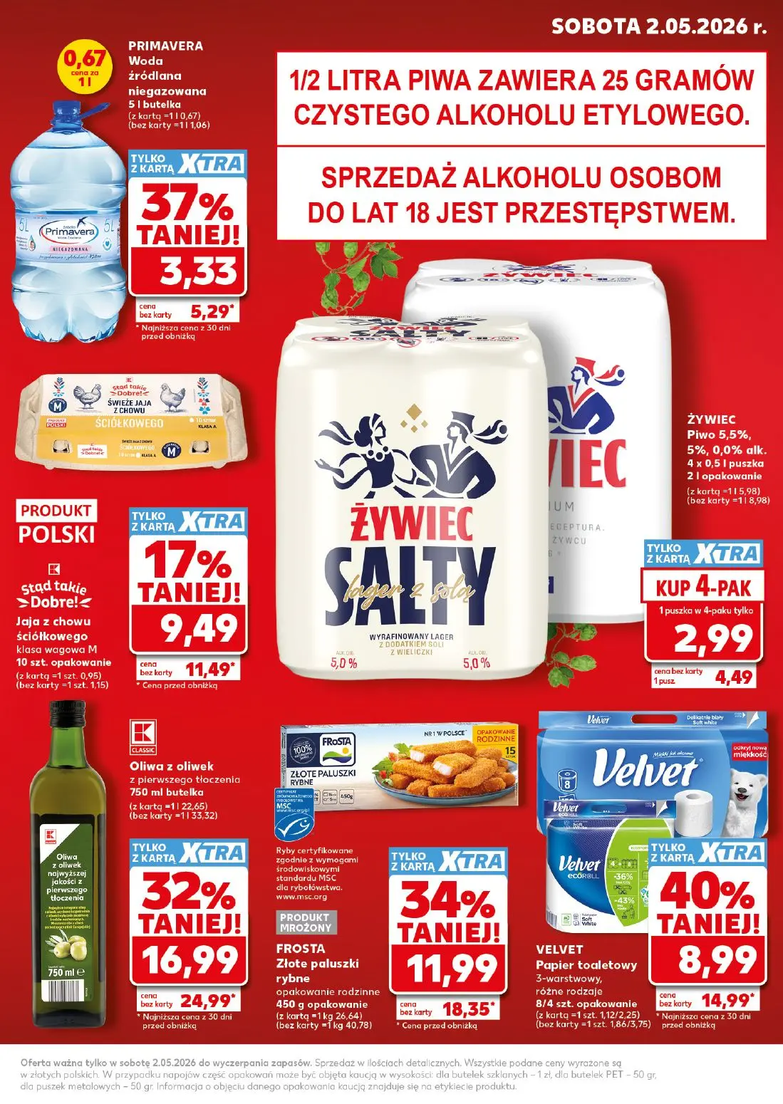 gazetka promocyjna Kaufland Super SOBOTA - Strona 3