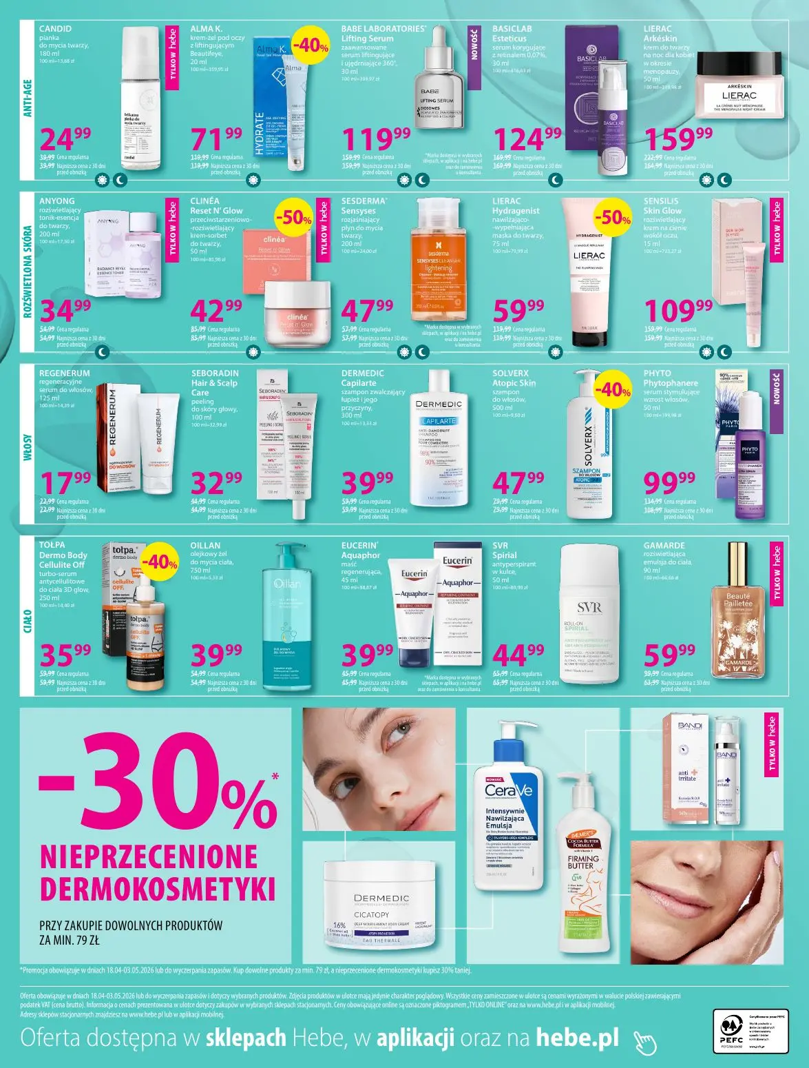 gazetka promocyjna hebe Dermokosmetyki do -40% - Strona 2