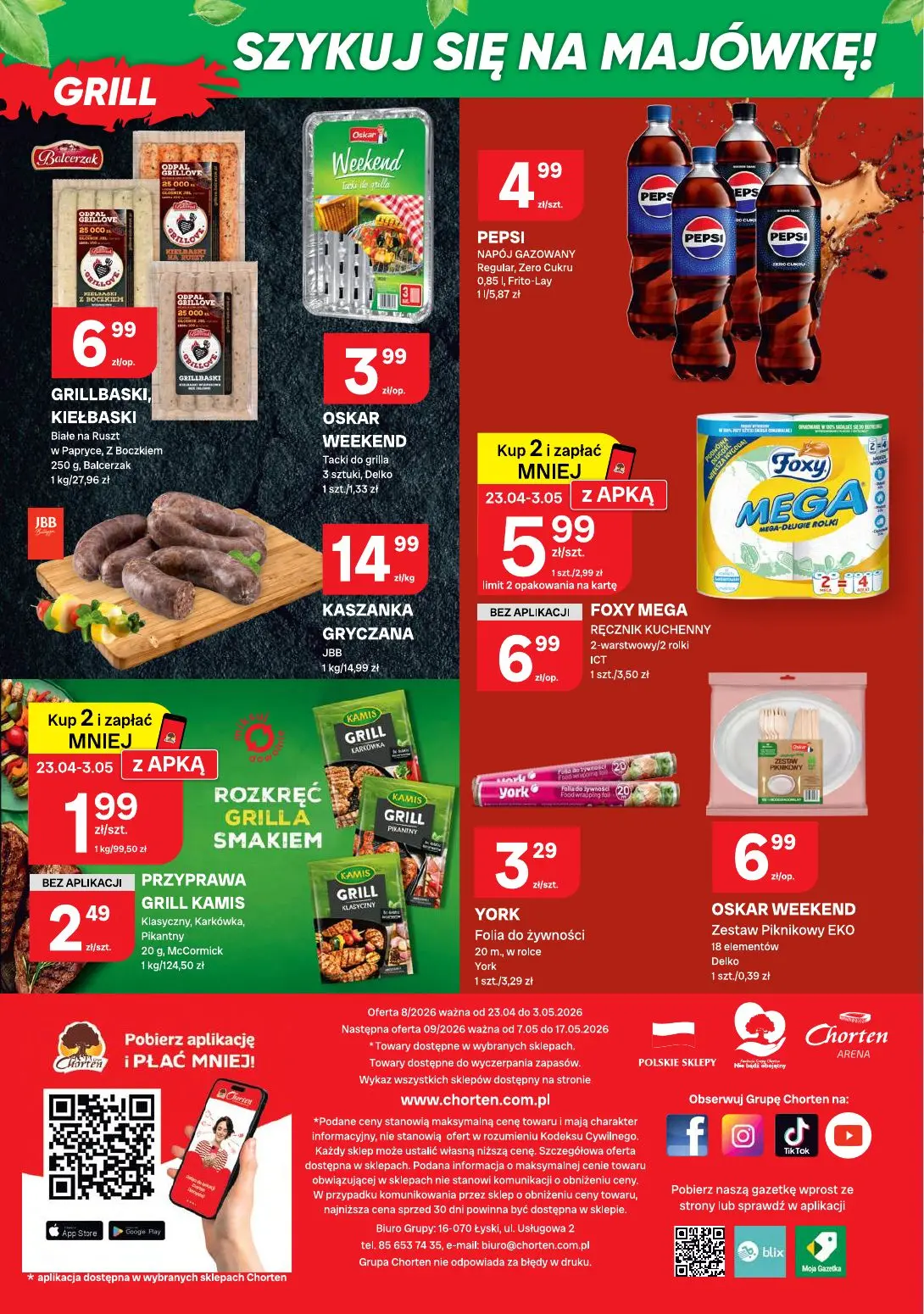 gazetka promocyjna Chorten Podlasie - Market - Strona 8