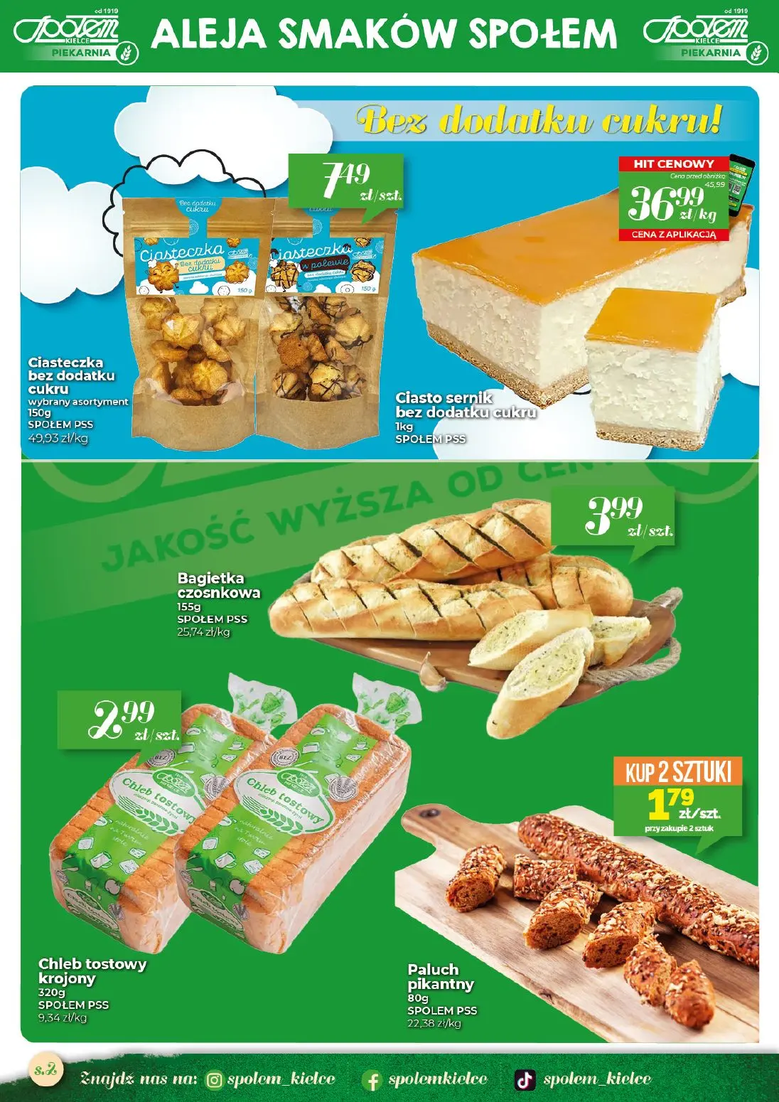 gazetka promocyjna Społem Kielce  - Strona 2