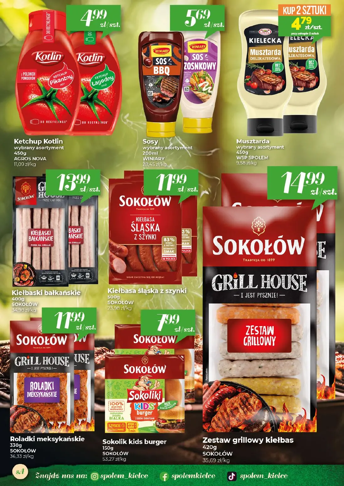 gazetka promocyjna Społem Kielce  - Strona 4