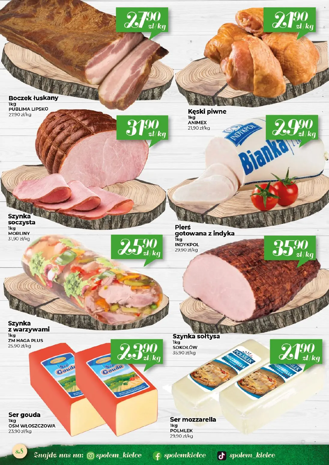 gazetka promocyjna Społem Kielce  - Strona 8