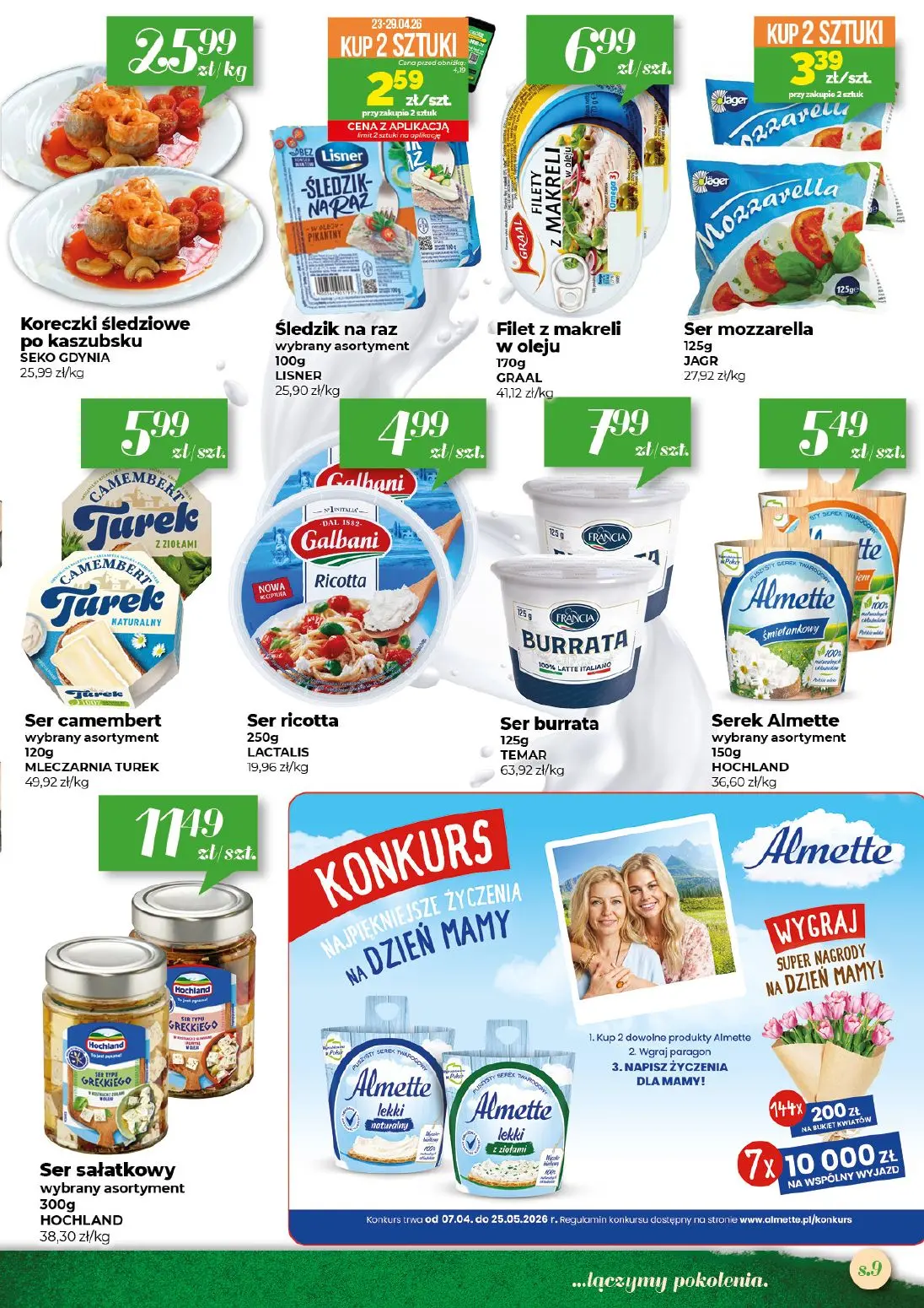 gazetka promocyjna Społem Kielce  - Strona 9