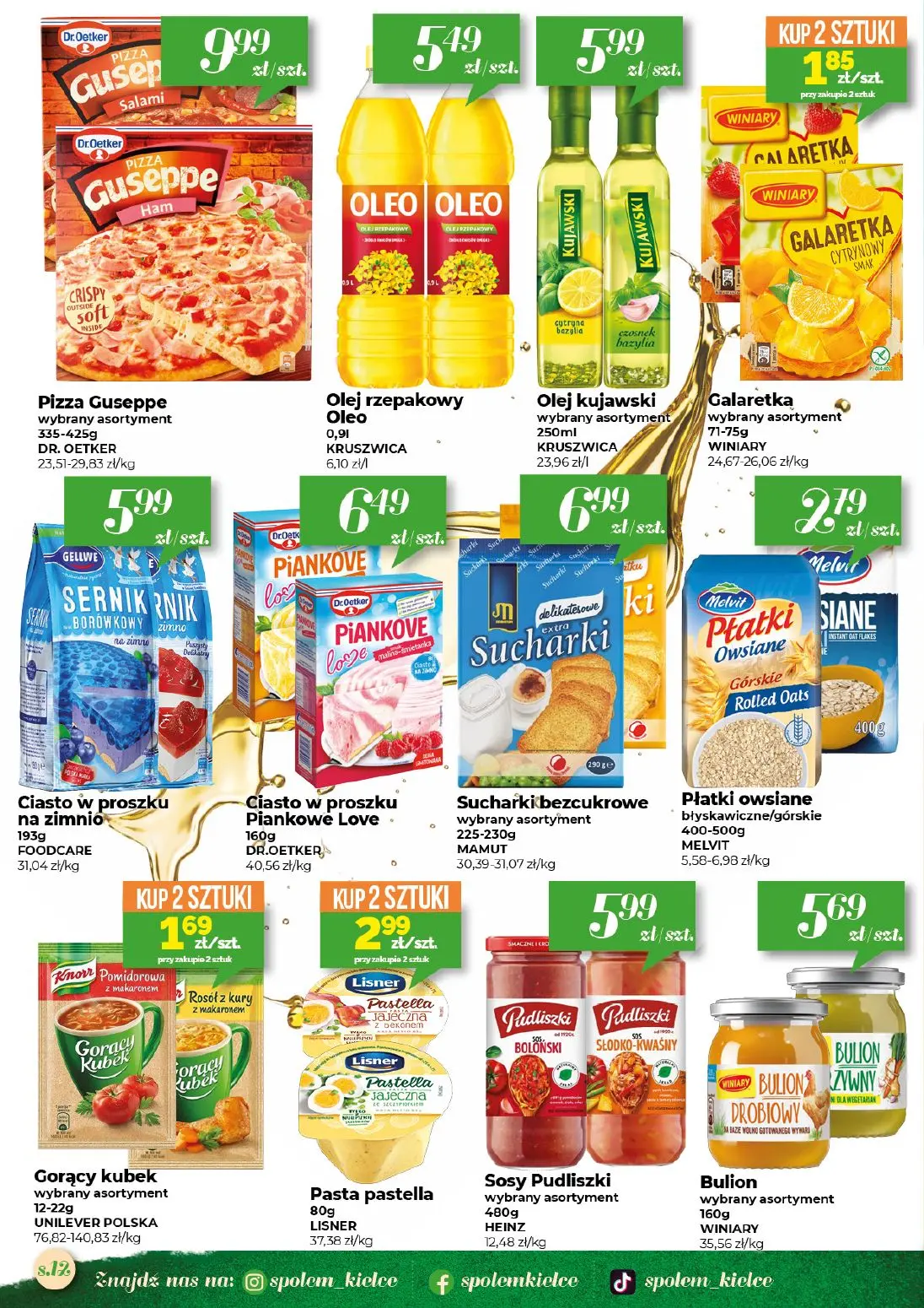 gazetka promocyjna Społem Kielce  - Strona 12