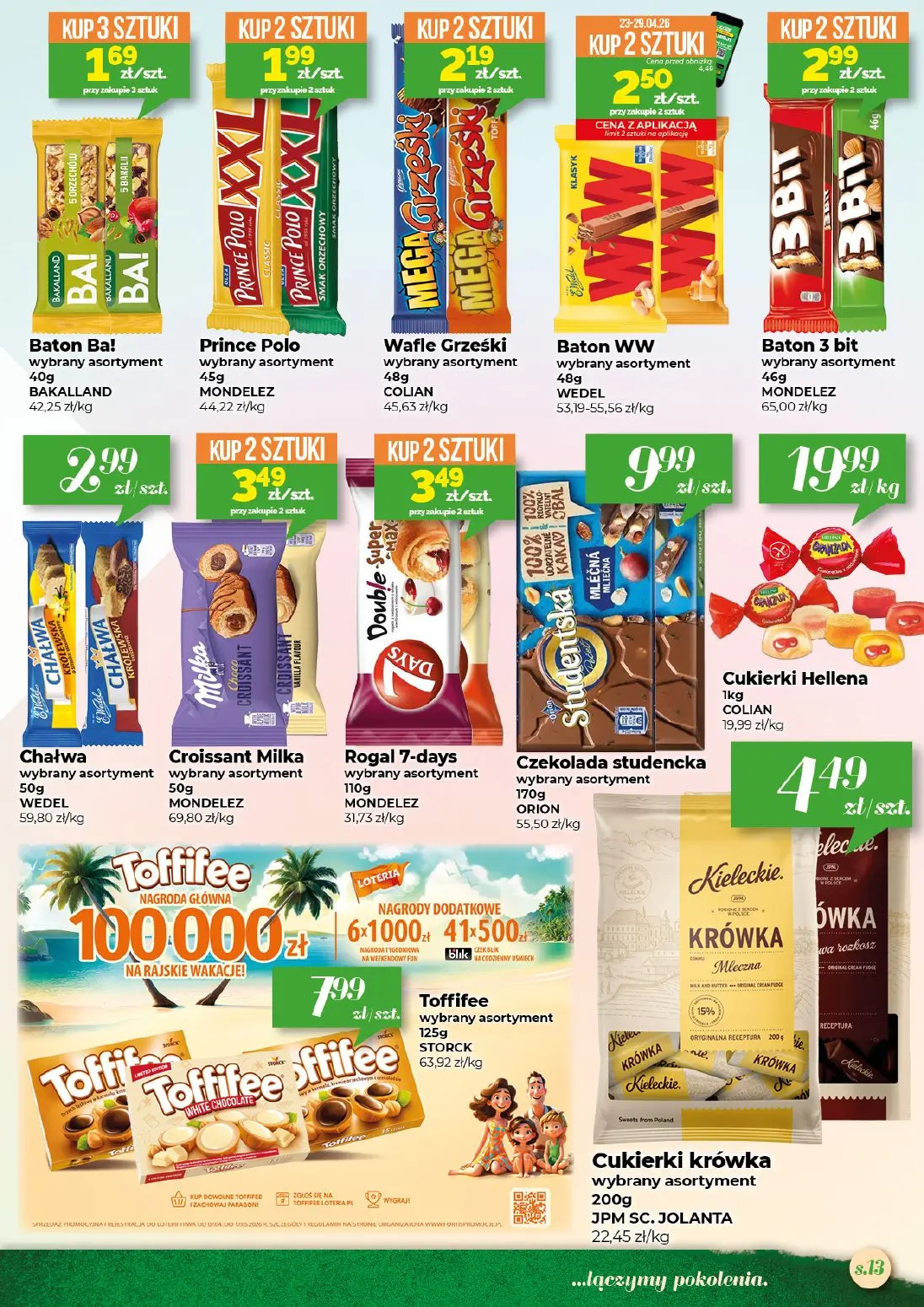 gazetka promocyjna Społem Kielce  - Strona 13