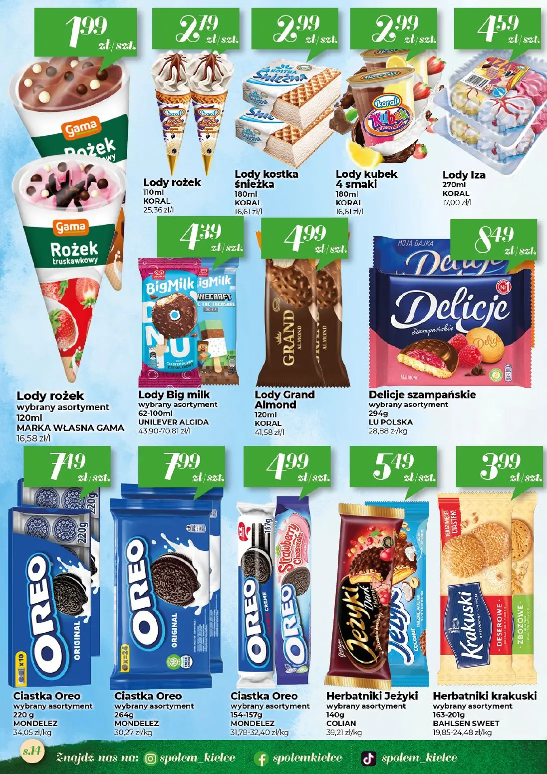 gazetka promocyjna Społem Kielce  - Strona 14