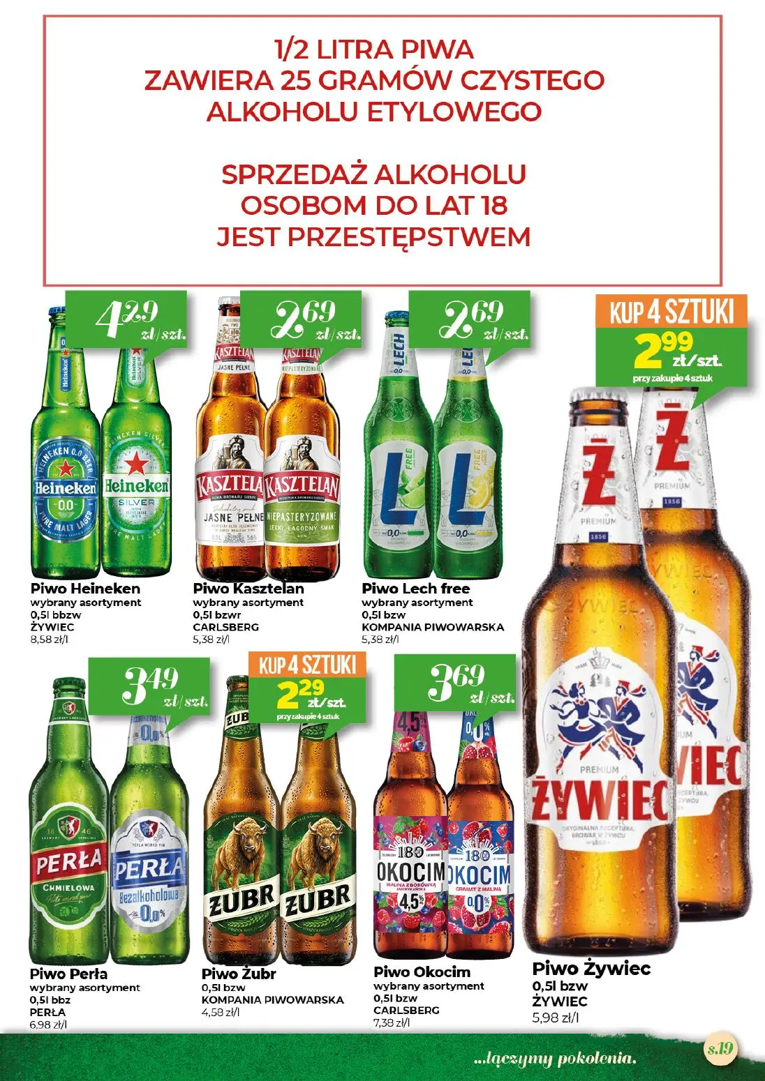 gazetka promocyjna Społem Kielce  - Strona 19