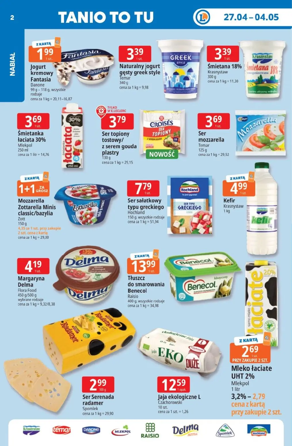 gazetka promocyjna E.Leclerc Tanio to tu! - Strona 2