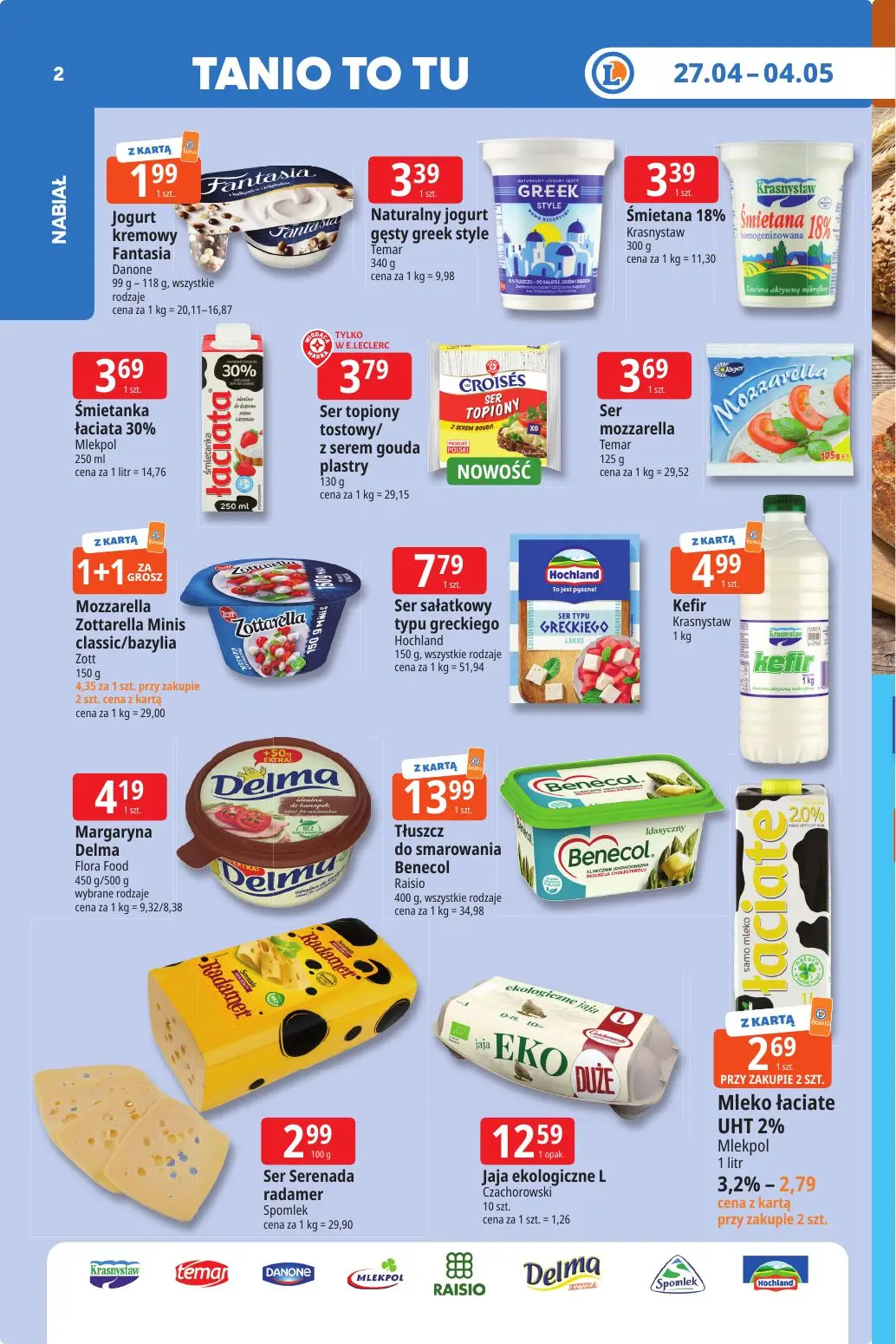 gazetka promocyjna E.Leclerc Tanio to tu! - Strona 2