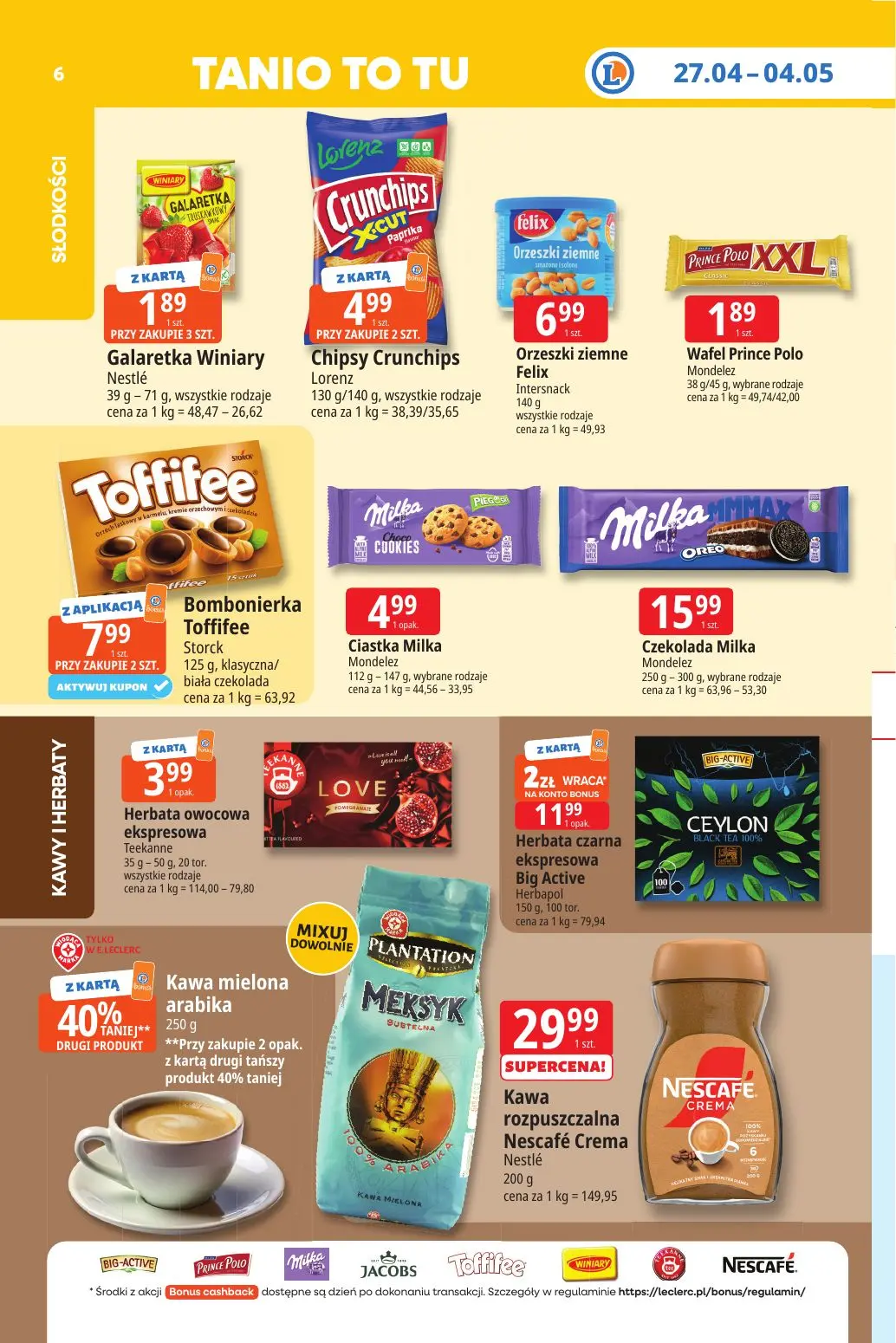gazetka promocyjna E.Leclerc Tanio to tu! - Strona 6