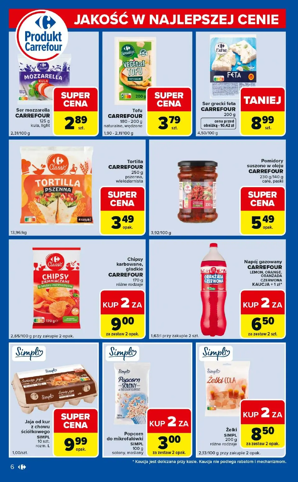 gazetka promocyjna Carrefour Express Zrób zakupy ekspresem - Strona 6