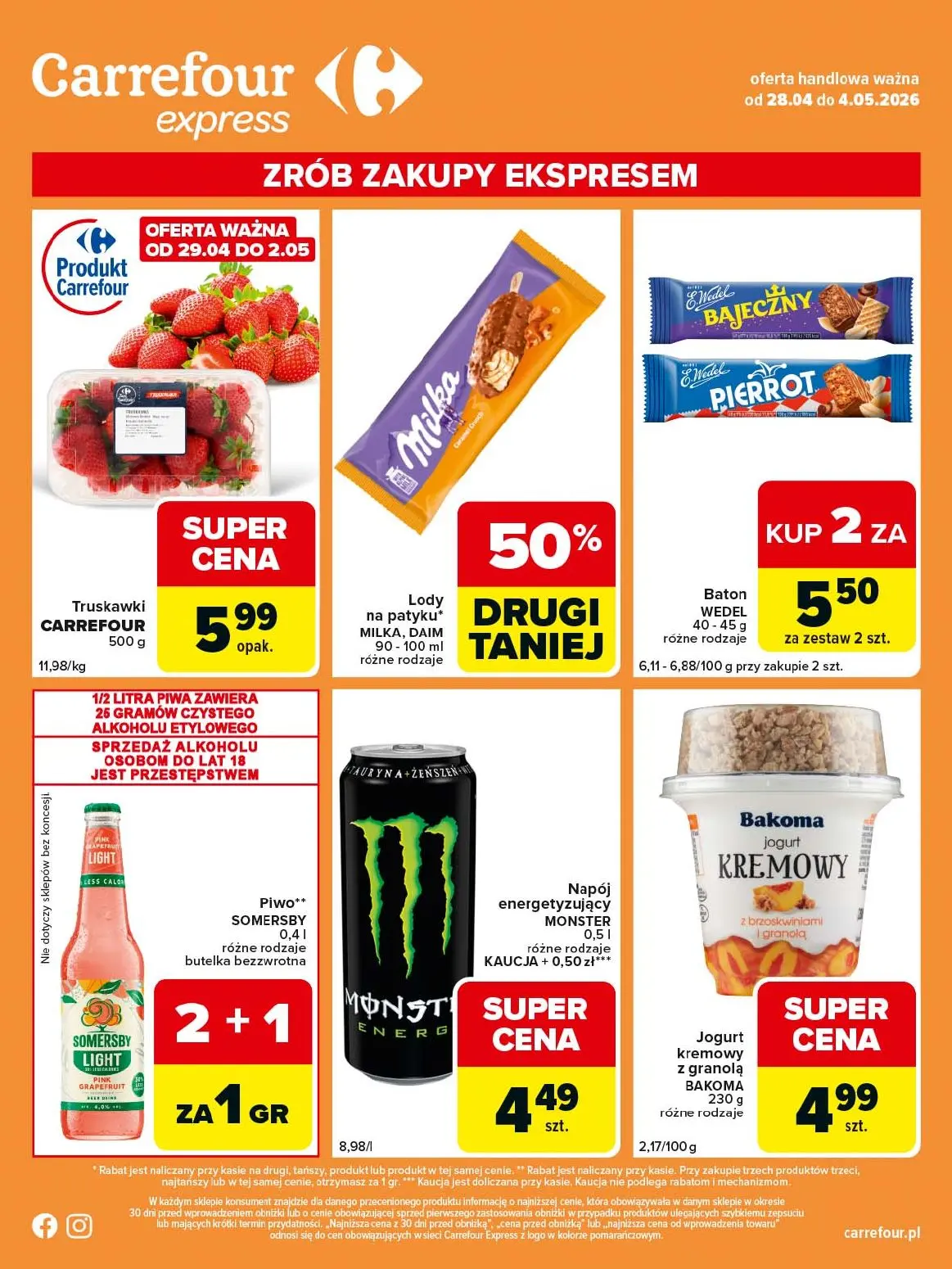 gazetka promocyjna Carrefour Express Zrób zakupy ekspresem - Strona 2