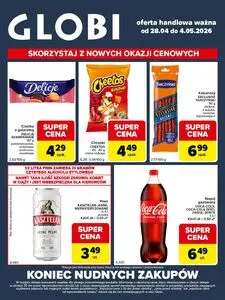Gazetka promocyjna Globi, ważna od 2026-04-28 do 2026-05-04.