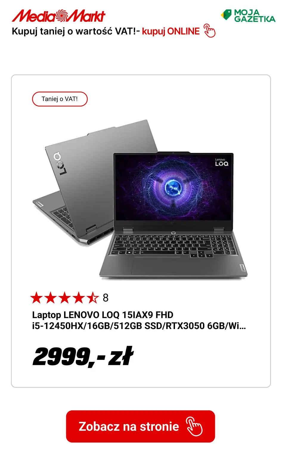 gazetka promocyjna Media Markt Kupuj w zestawach taniej o wartość VAT!🔥🔥 - Strona 6