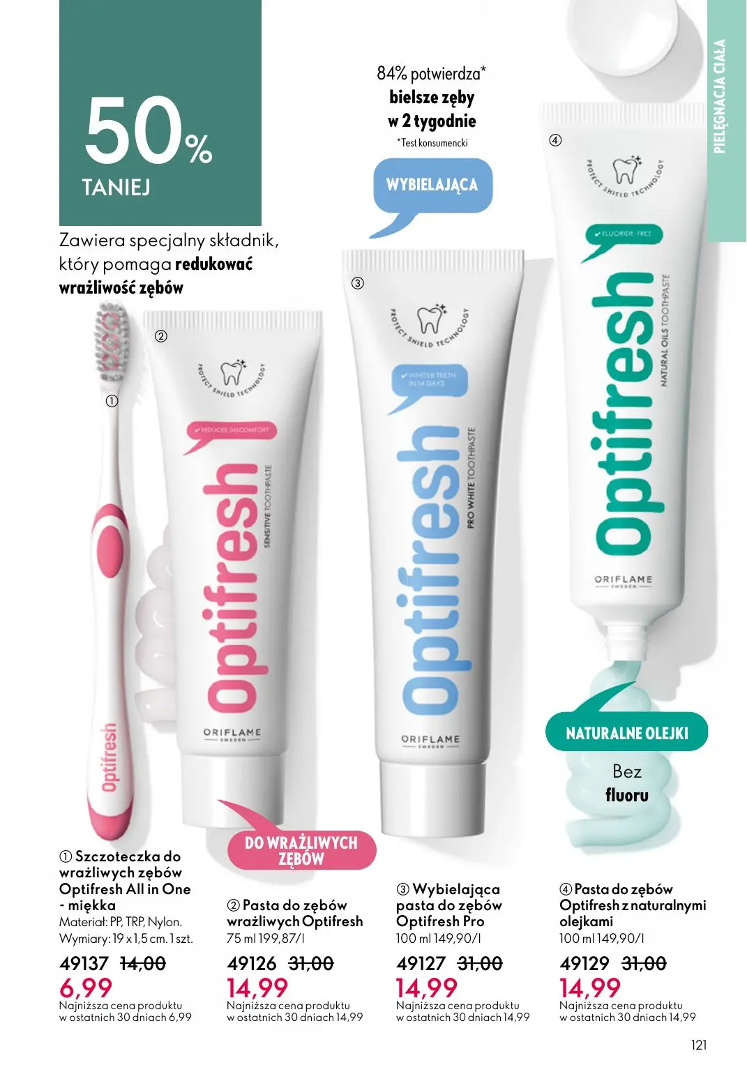 gazetka promocyjna ORIFLAME  - Strona 121