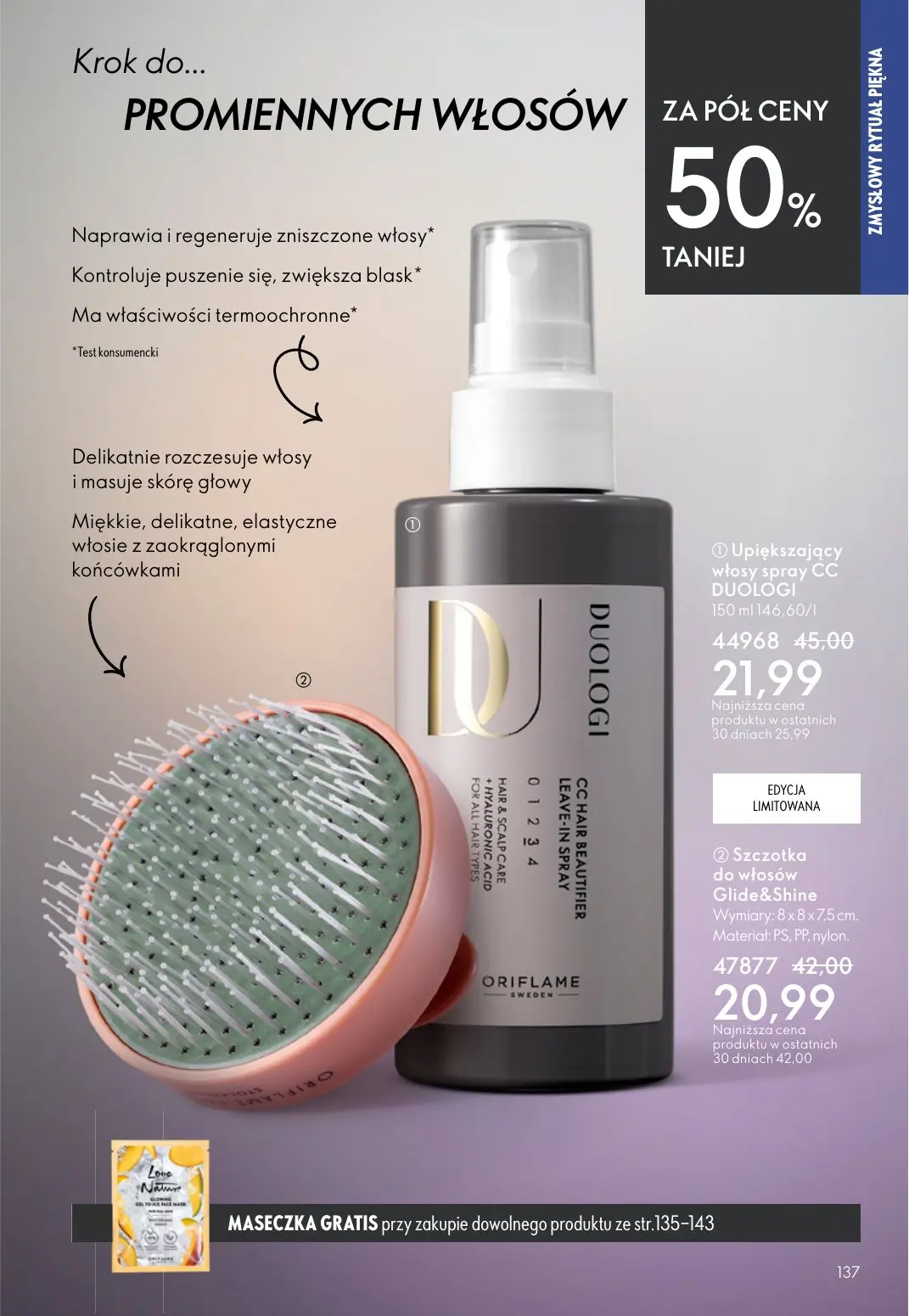 gazetka promocyjna ORIFLAME  - Strona 137