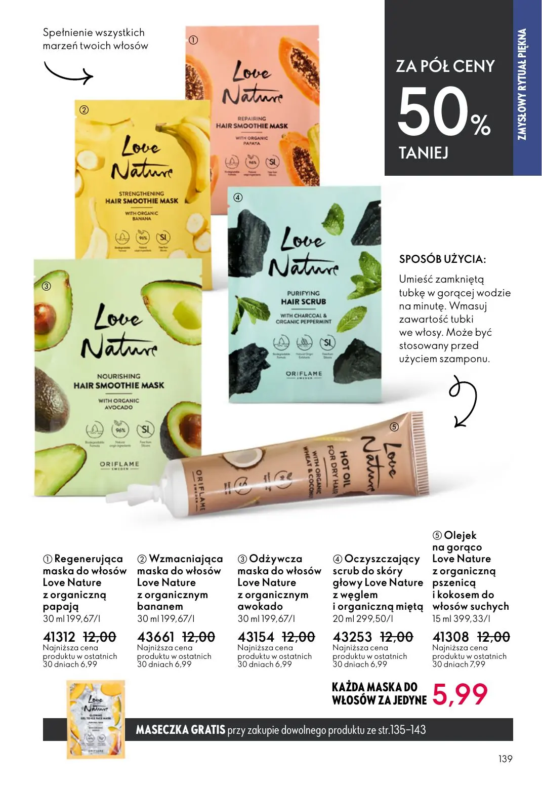 gazetka promocyjna ORIFLAME  - Strona 139