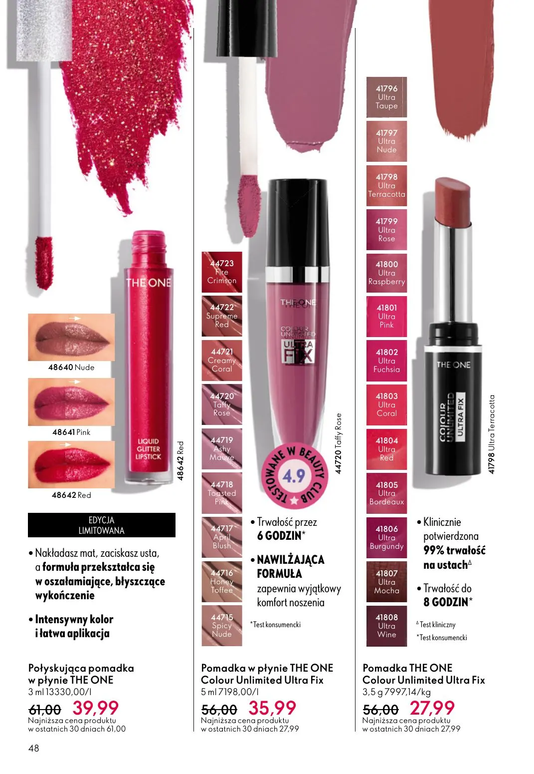 gazetka promocyjna ORIFLAME  - Strona 48