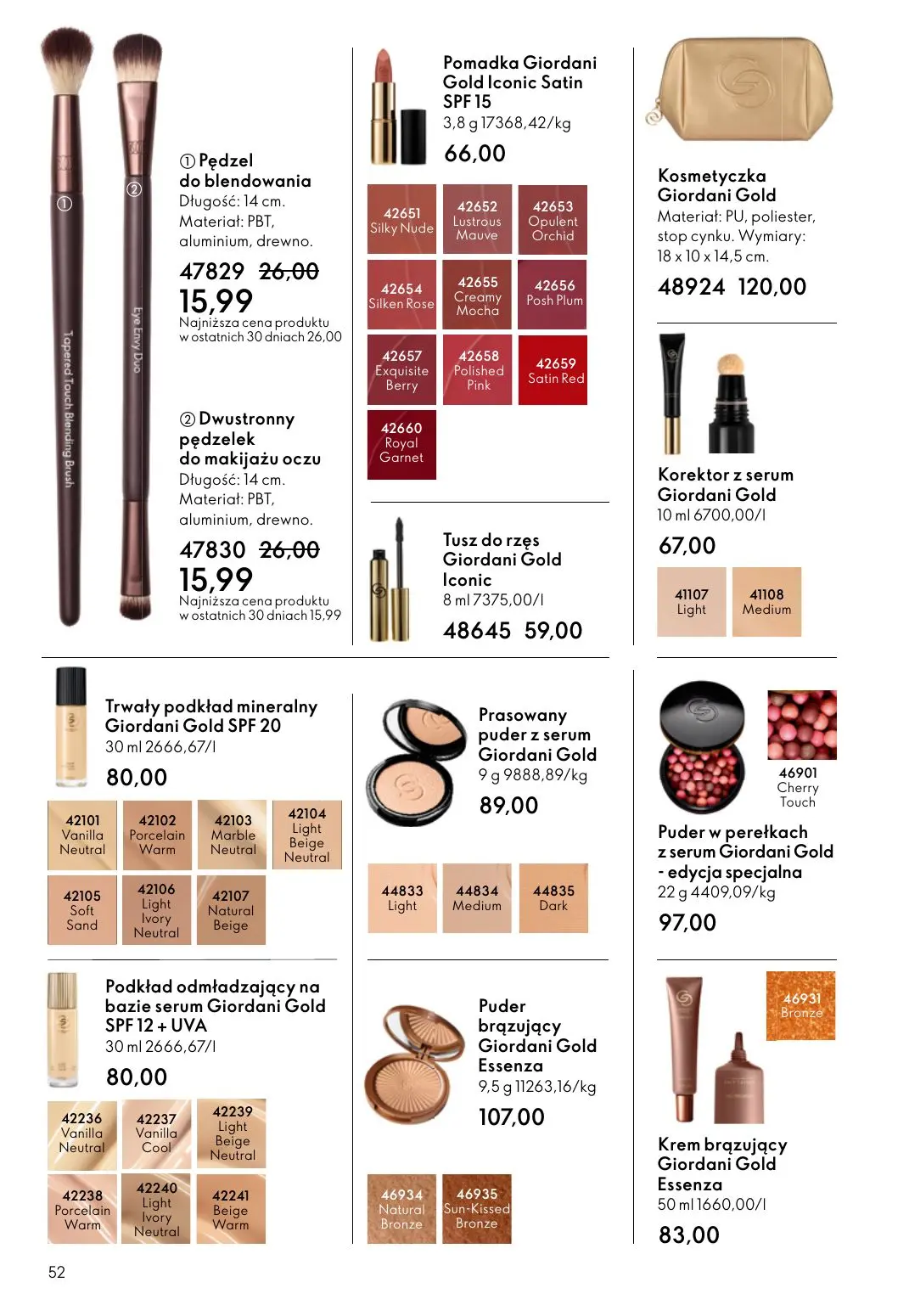 gazetka promocyjna ORIFLAME  - Strona 52