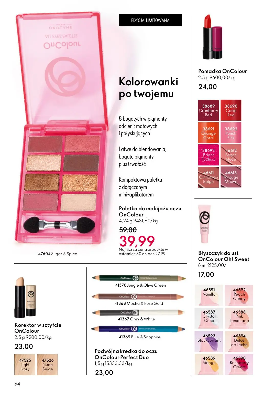 gazetka promocyjna ORIFLAME  - Strona 54