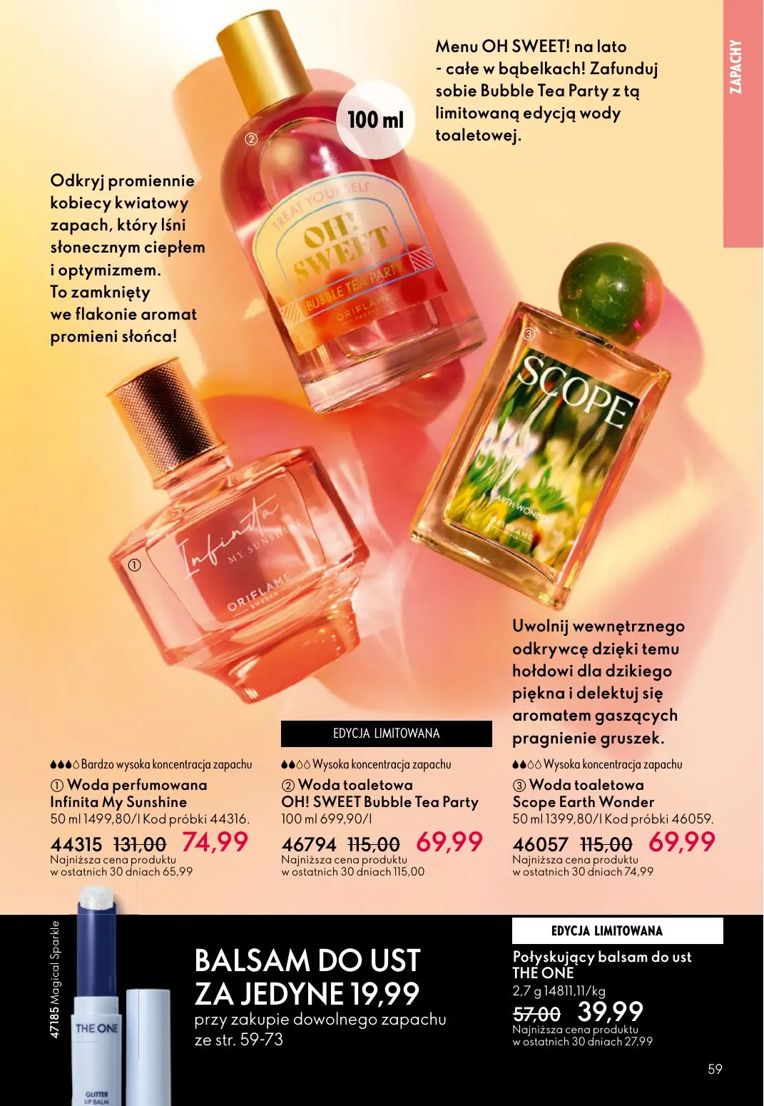gazetka promocyjna ORIFLAME  - Strona 59