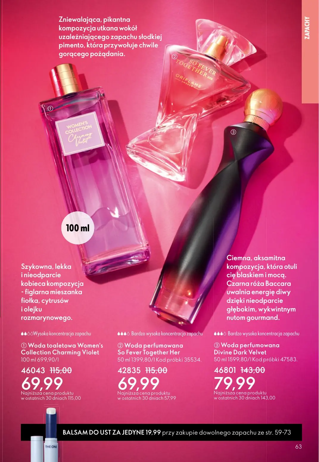 gazetka promocyjna ORIFLAME  - Strona 63