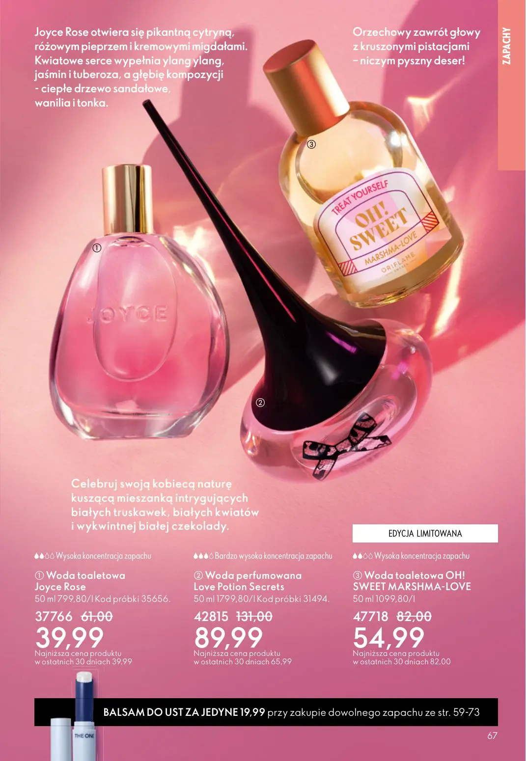 gazetka promocyjna ORIFLAME  - Strona 67
