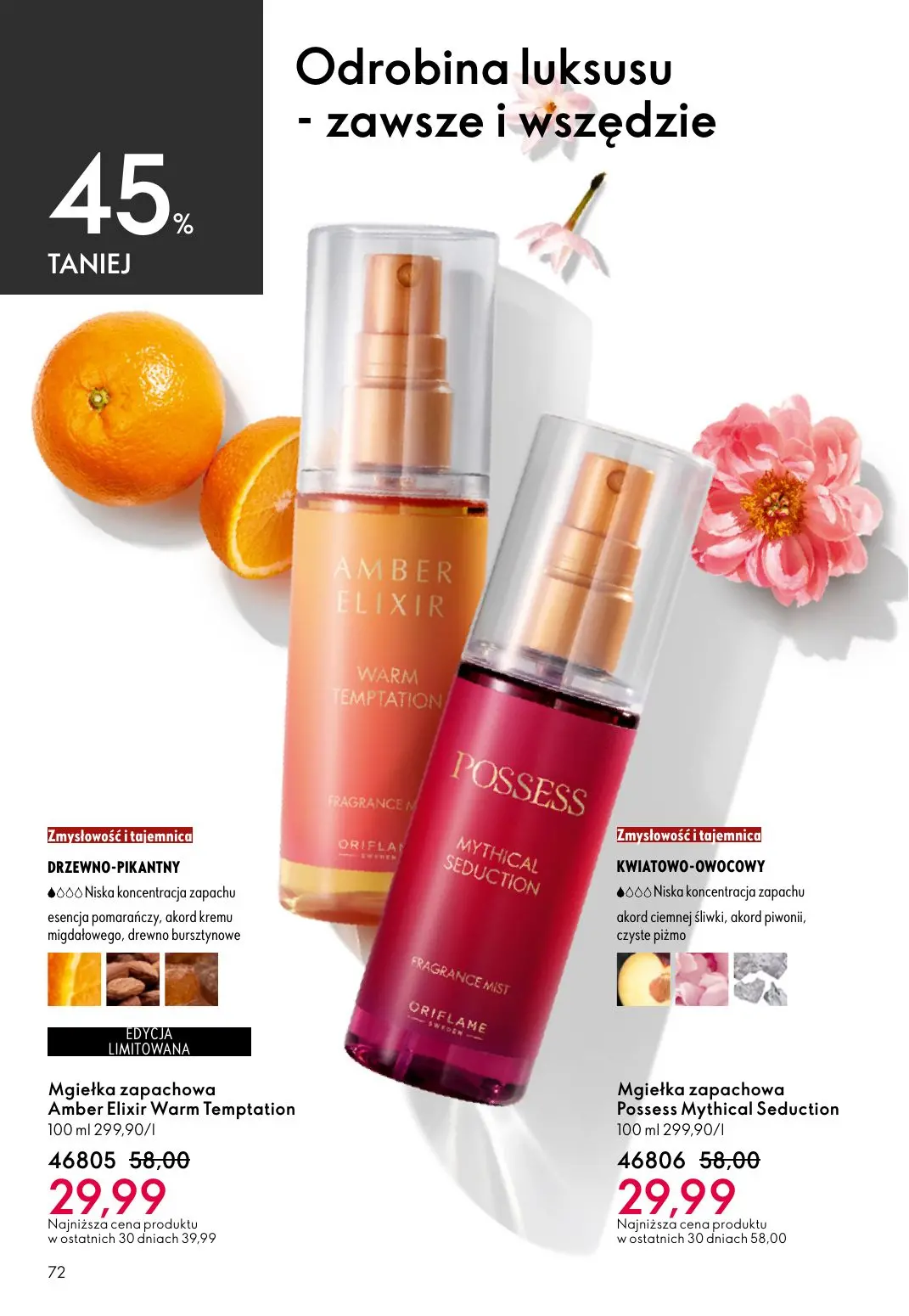 gazetka promocyjna ORIFLAME  - Strona 72
