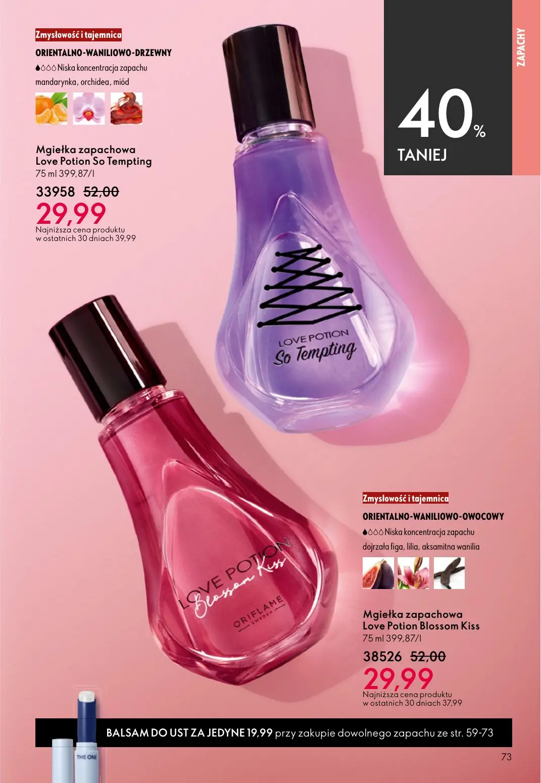 gazetka promocyjna ORIFLAME  - Strona 73