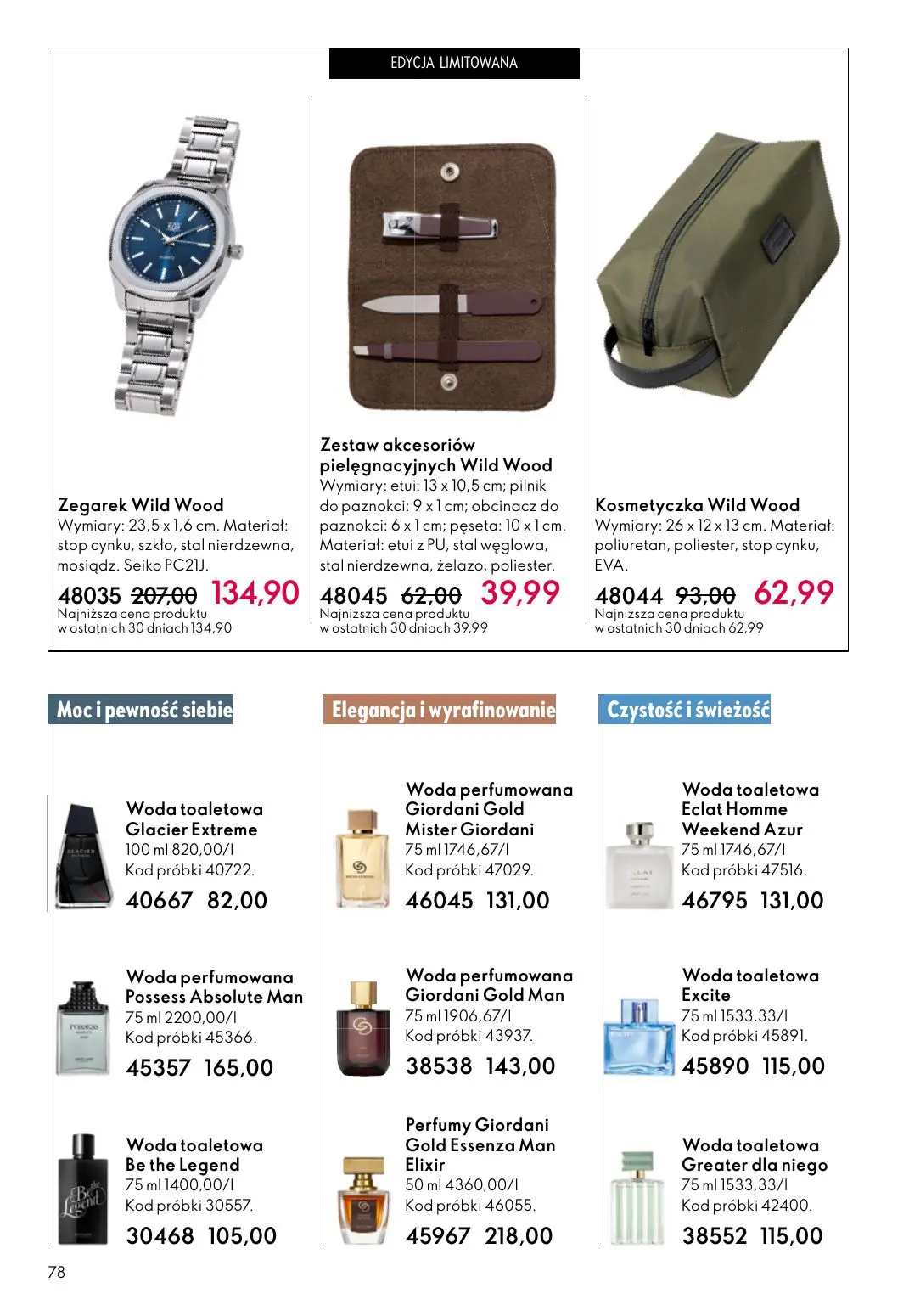 gazetka promocyjna ORIFLAME  - Strona 78