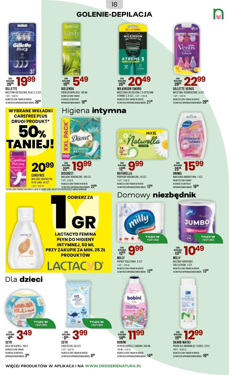 gazetka promocyjna Natura Majówkowe promocje - Strona 18