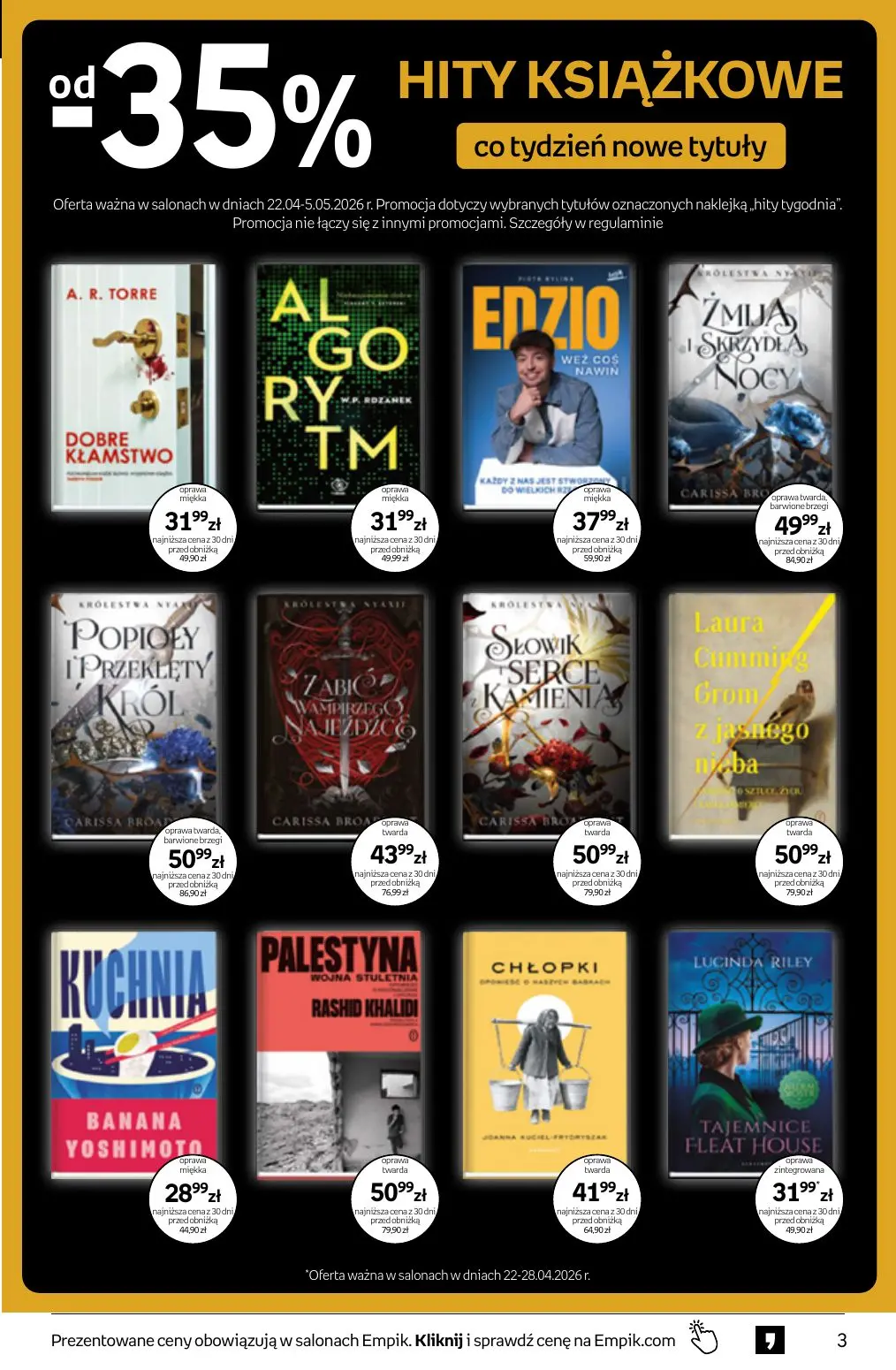 gazetka promocyjna Empik Tom kultury - Strona 3